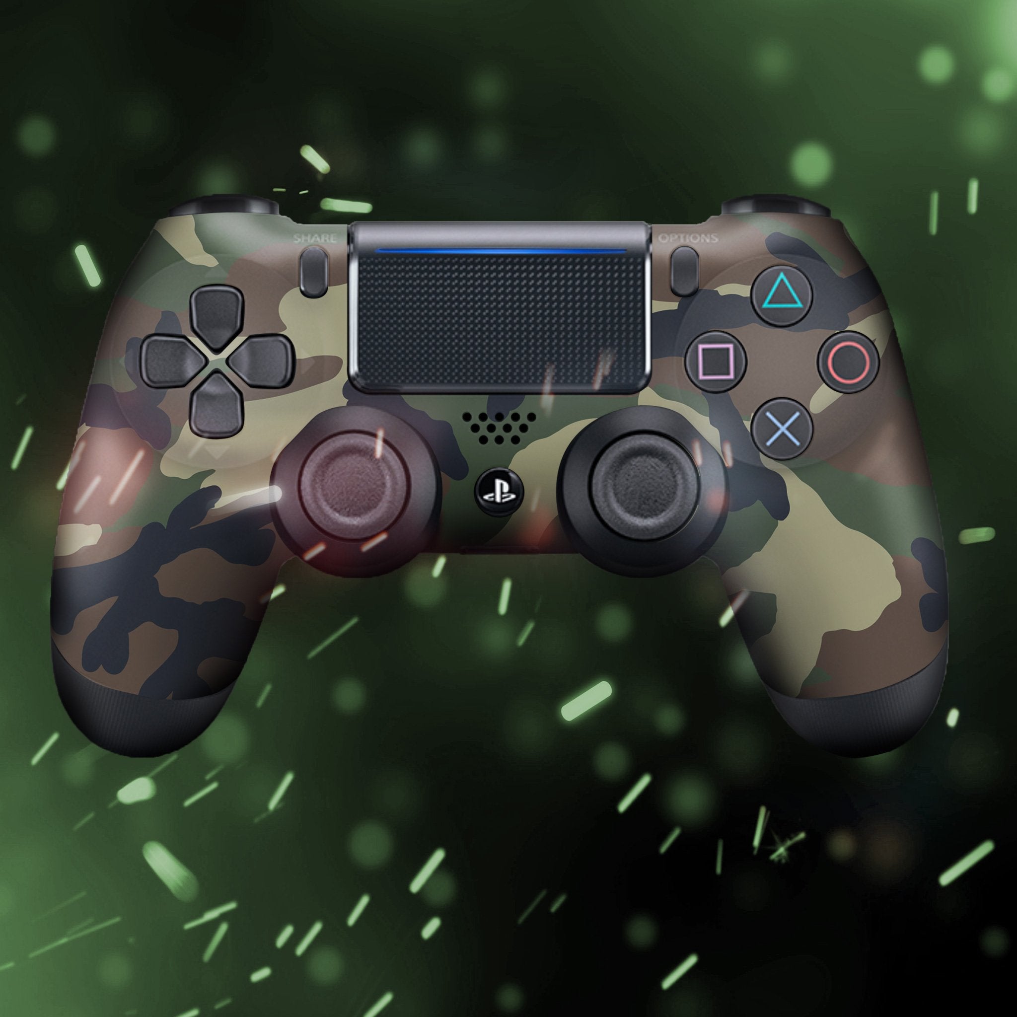 Army Camo PS4 Custom Controller Exclusive