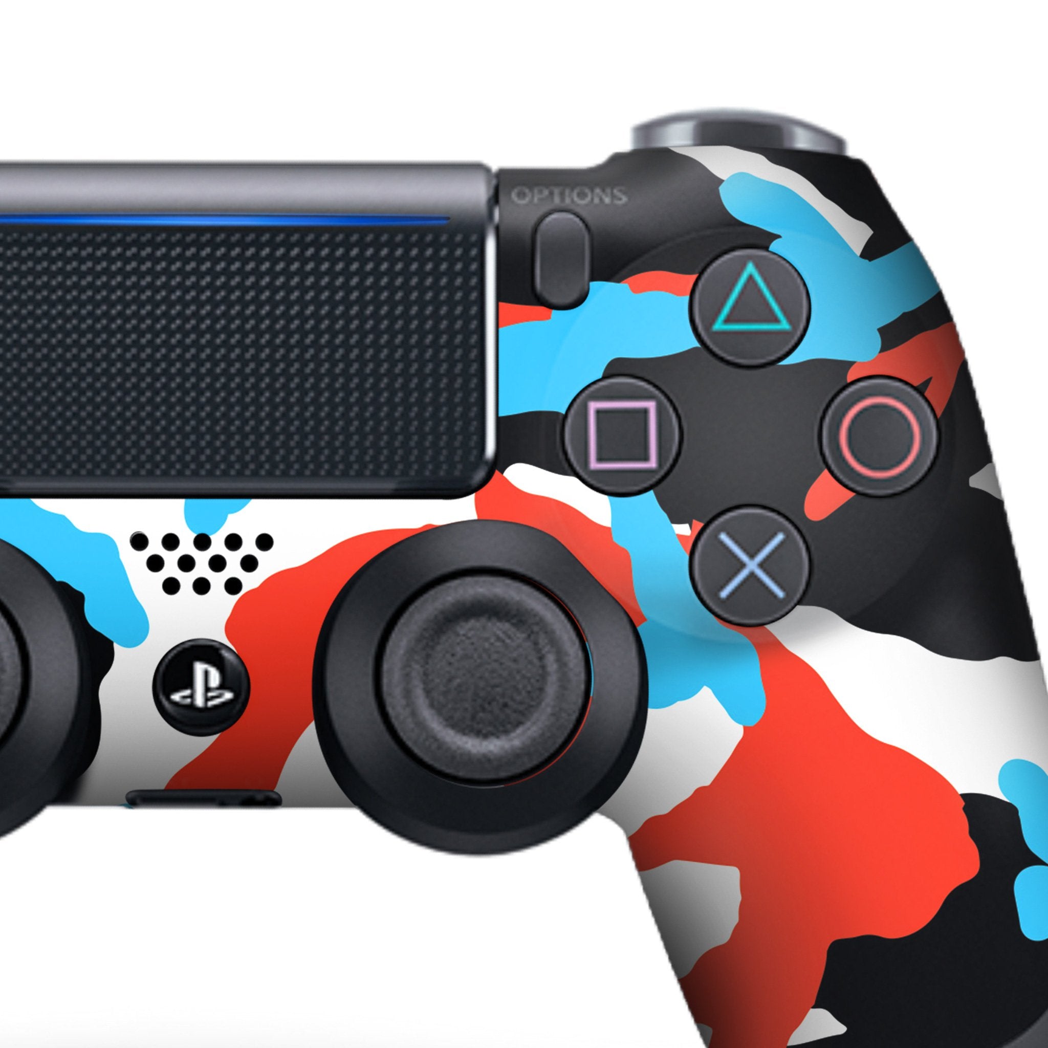 Blue Blood Camo PS4 Custom Controller Exclusive