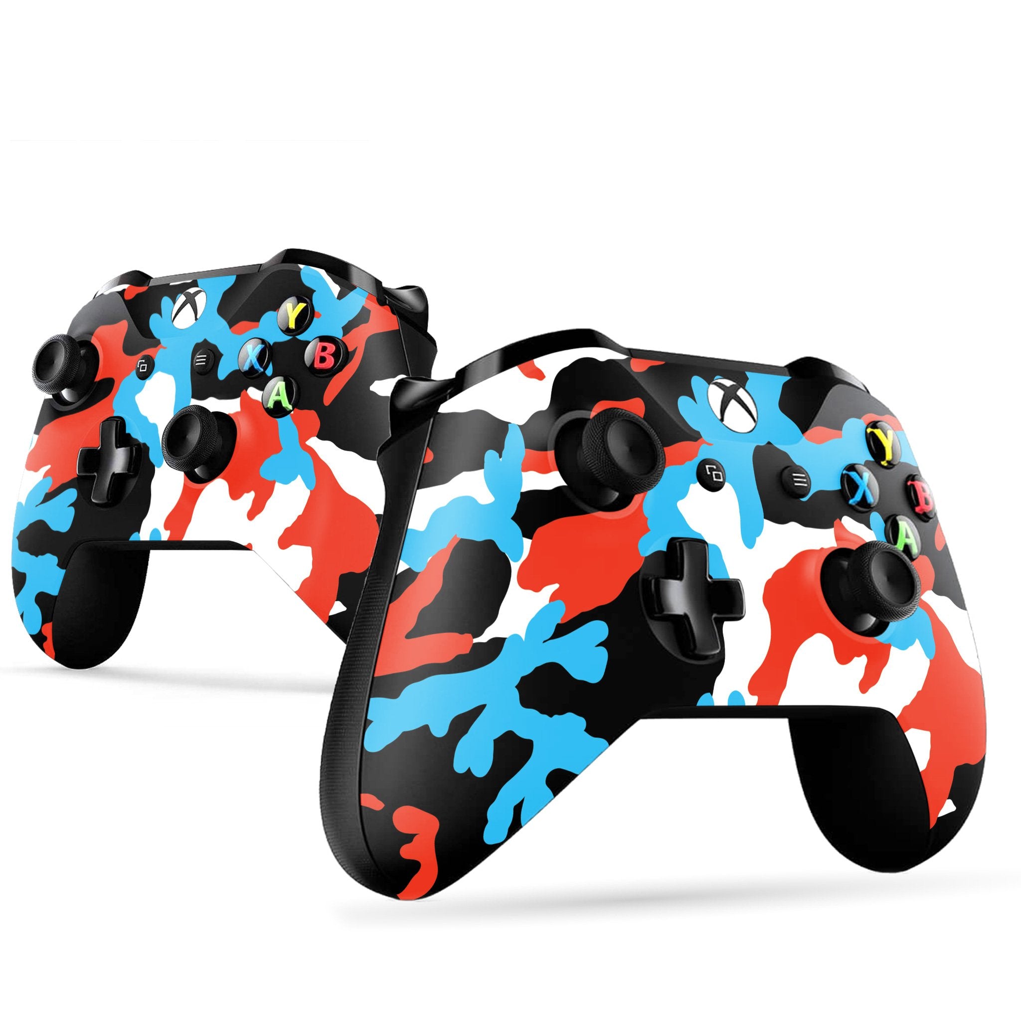 Blue Blood Camo Xbox One S Custom Controller (with 3.5 jack)