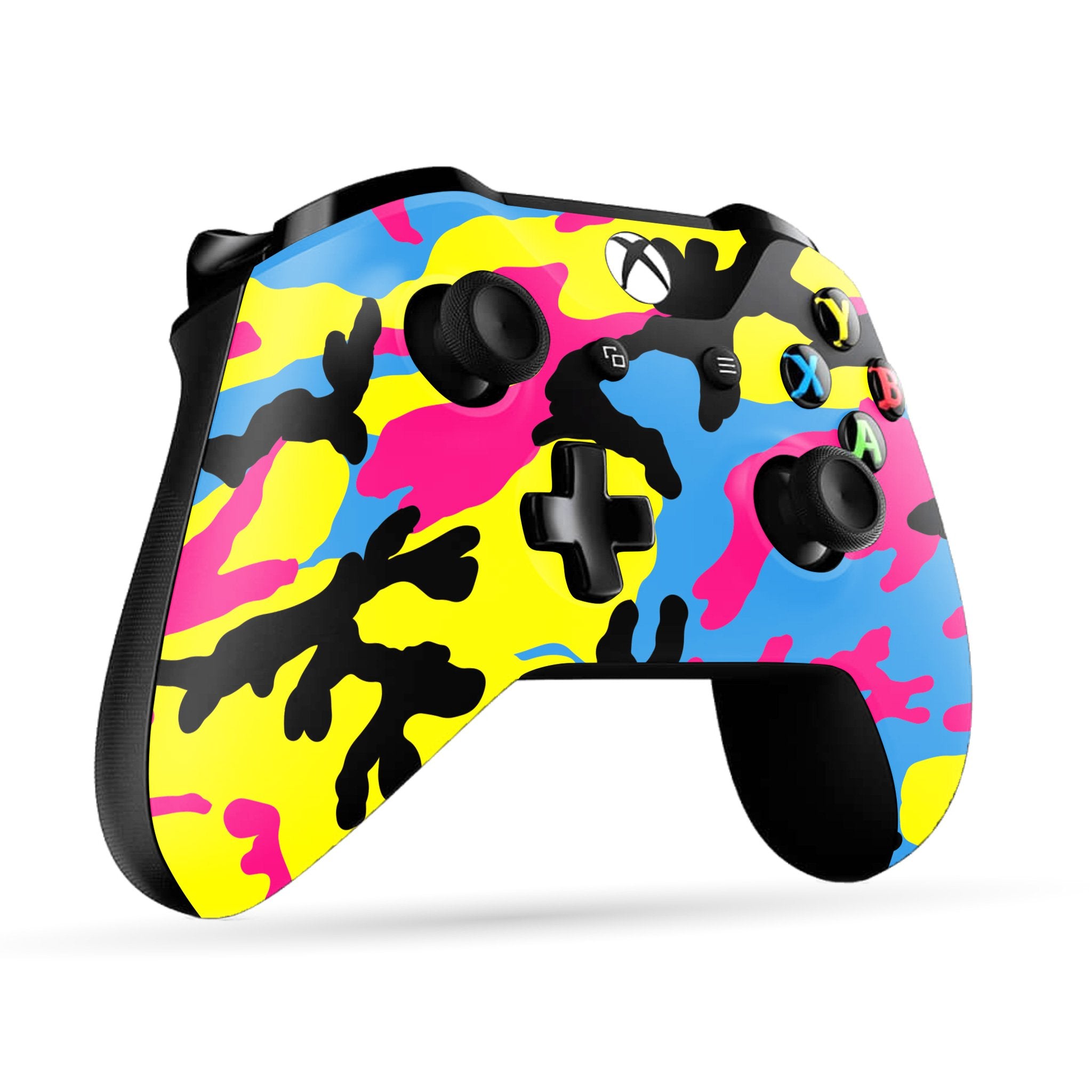 CMYK Camo Xbox One S Custom Controller (with 3.5 jack)