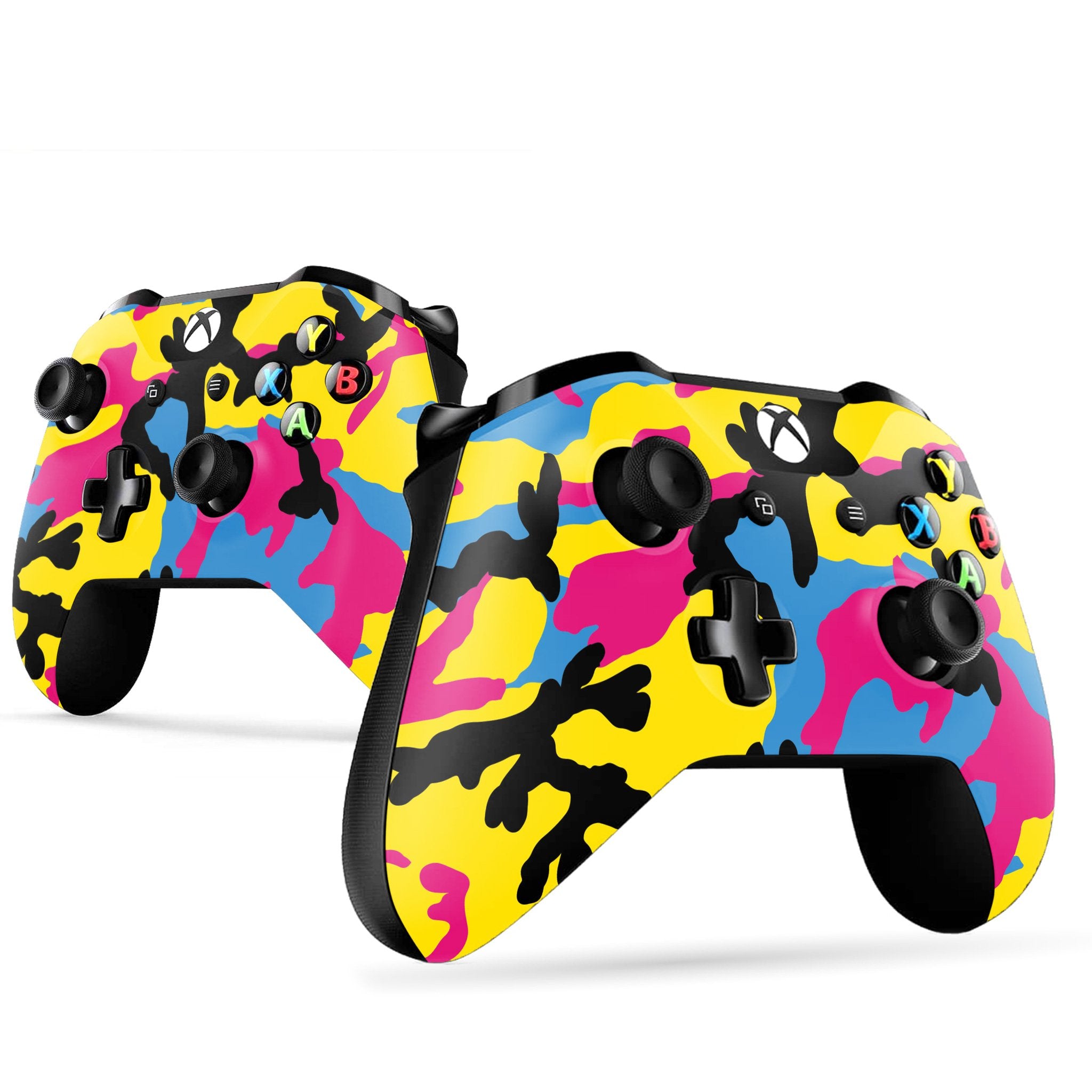 CMYK Camo Xbox One S Custom Controller (with 3.5 jack)