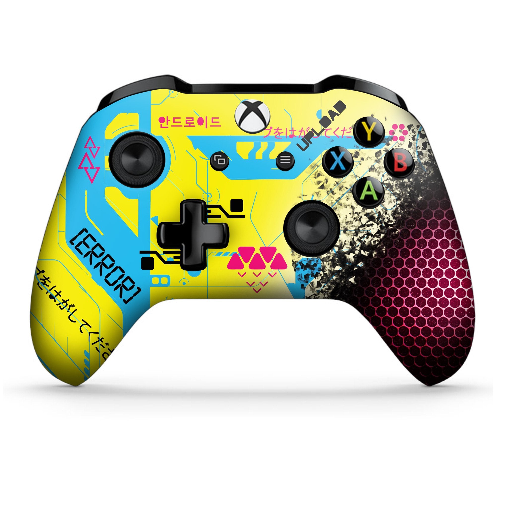 Cyberpunk Xbox One S Custom Controller (with 3.5 jack)