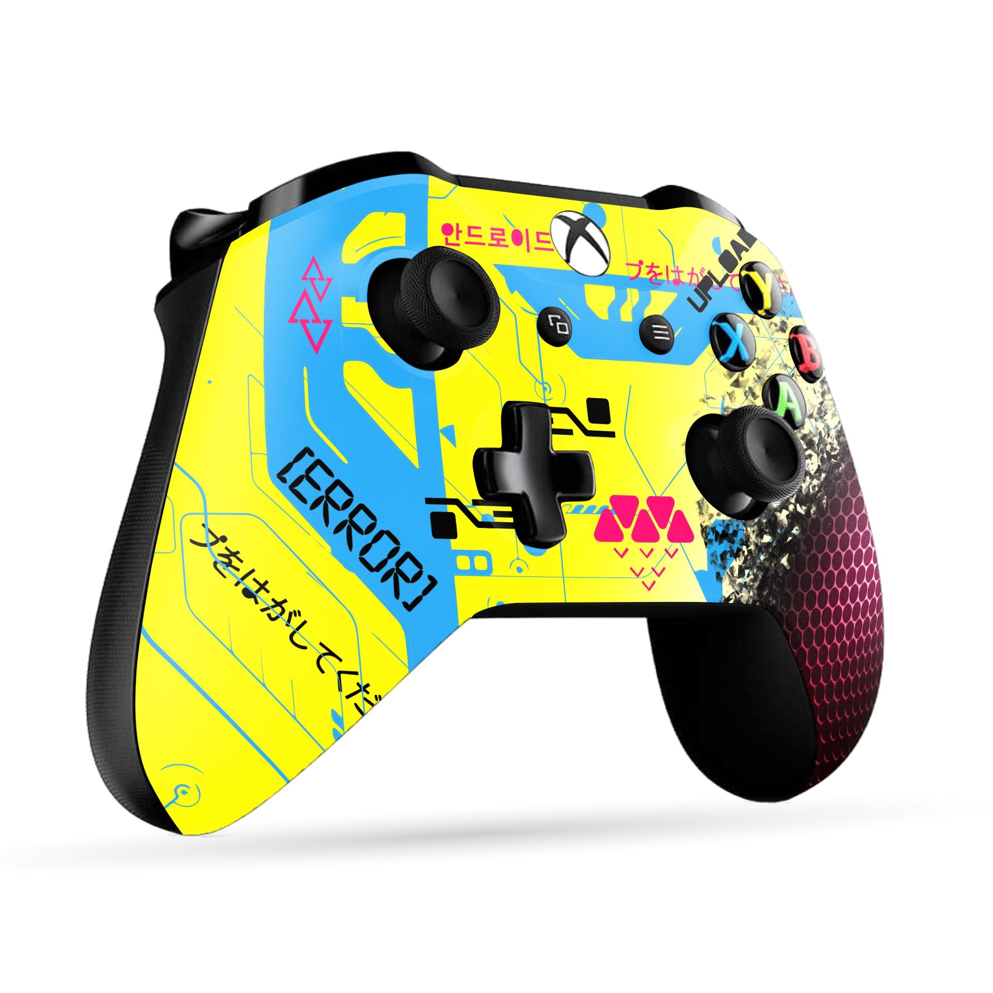 Cyberpunk Xbox One S Custom Controller (with 3.5 jack)