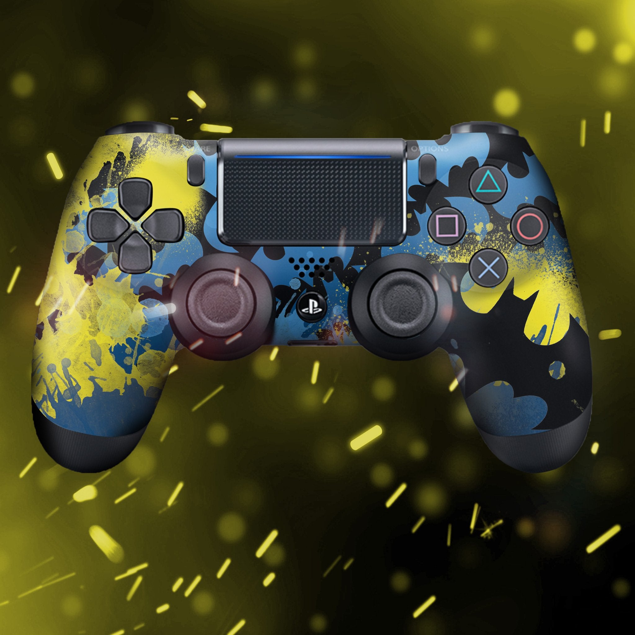 Comics Dark Knight Ps4 Custom Controller Exclusive