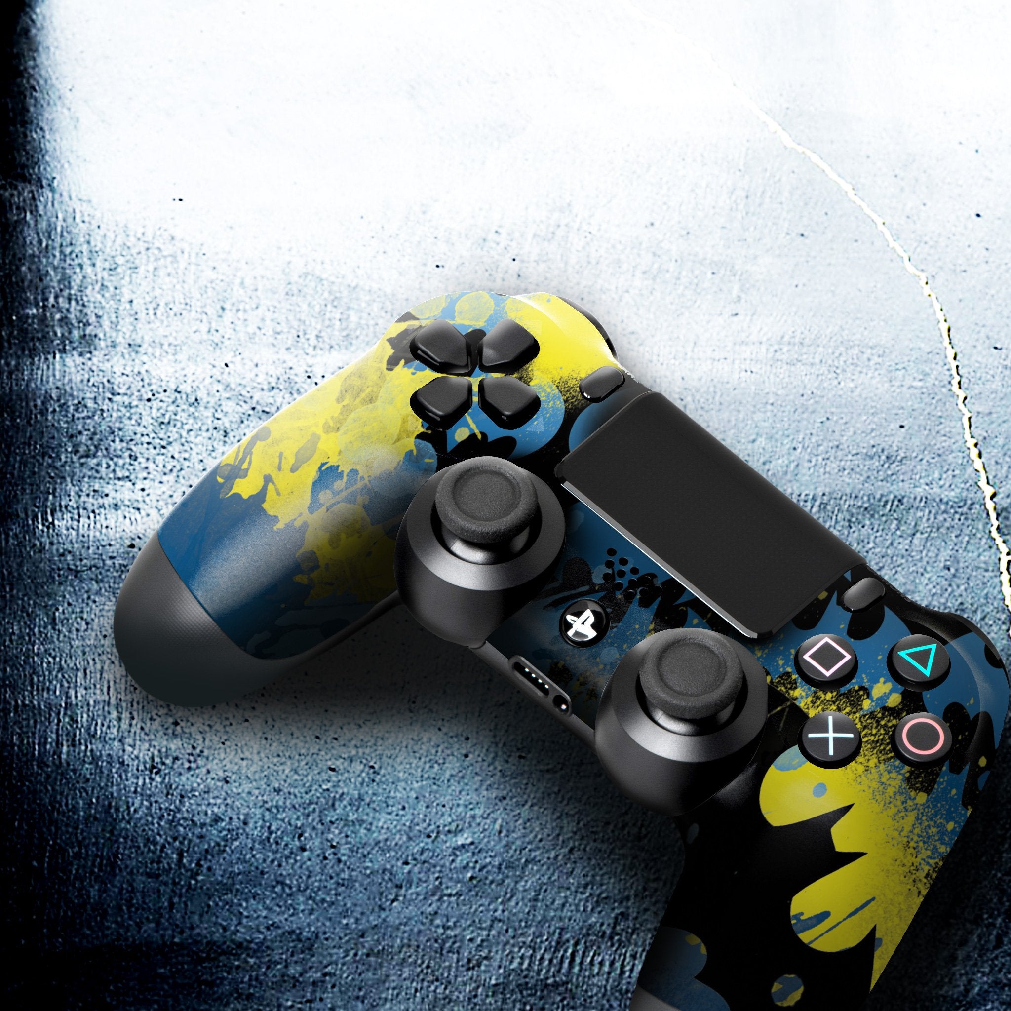 Comics Dark Knight Ps4 Custom Controller Exclusive