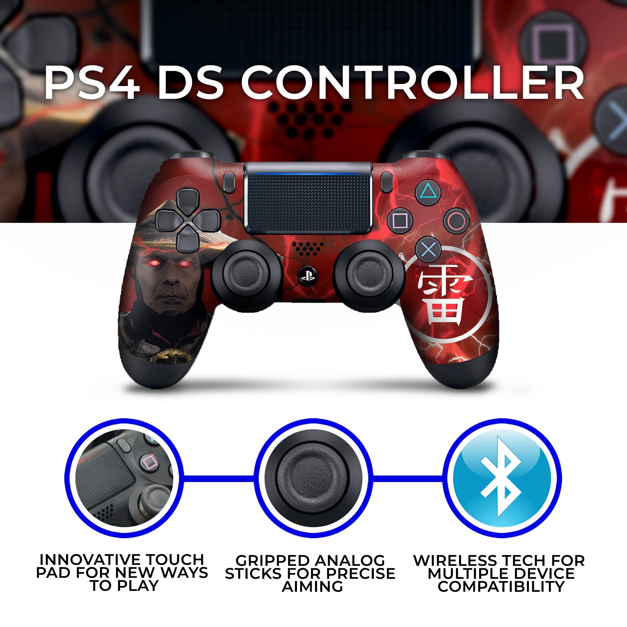 Dark Raiden PS4 Custom Controller Exclusive