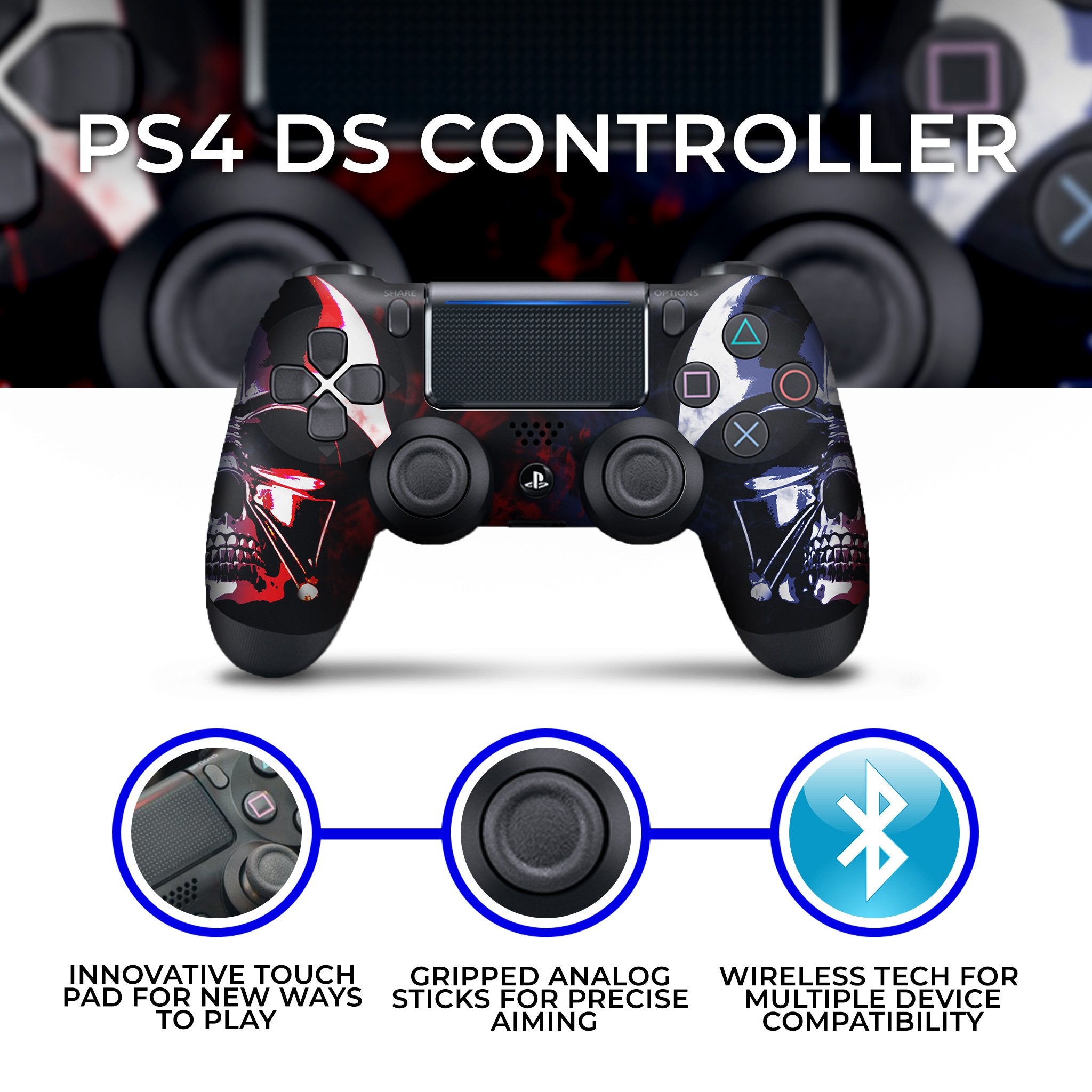 Darth Skeletor Ps4 Custom Controller Exclusive