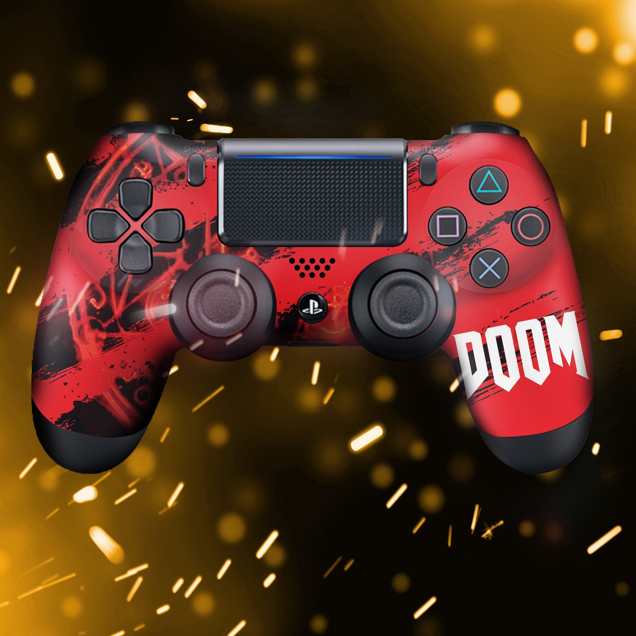 Doom PS4 Custom Controller Exclusive