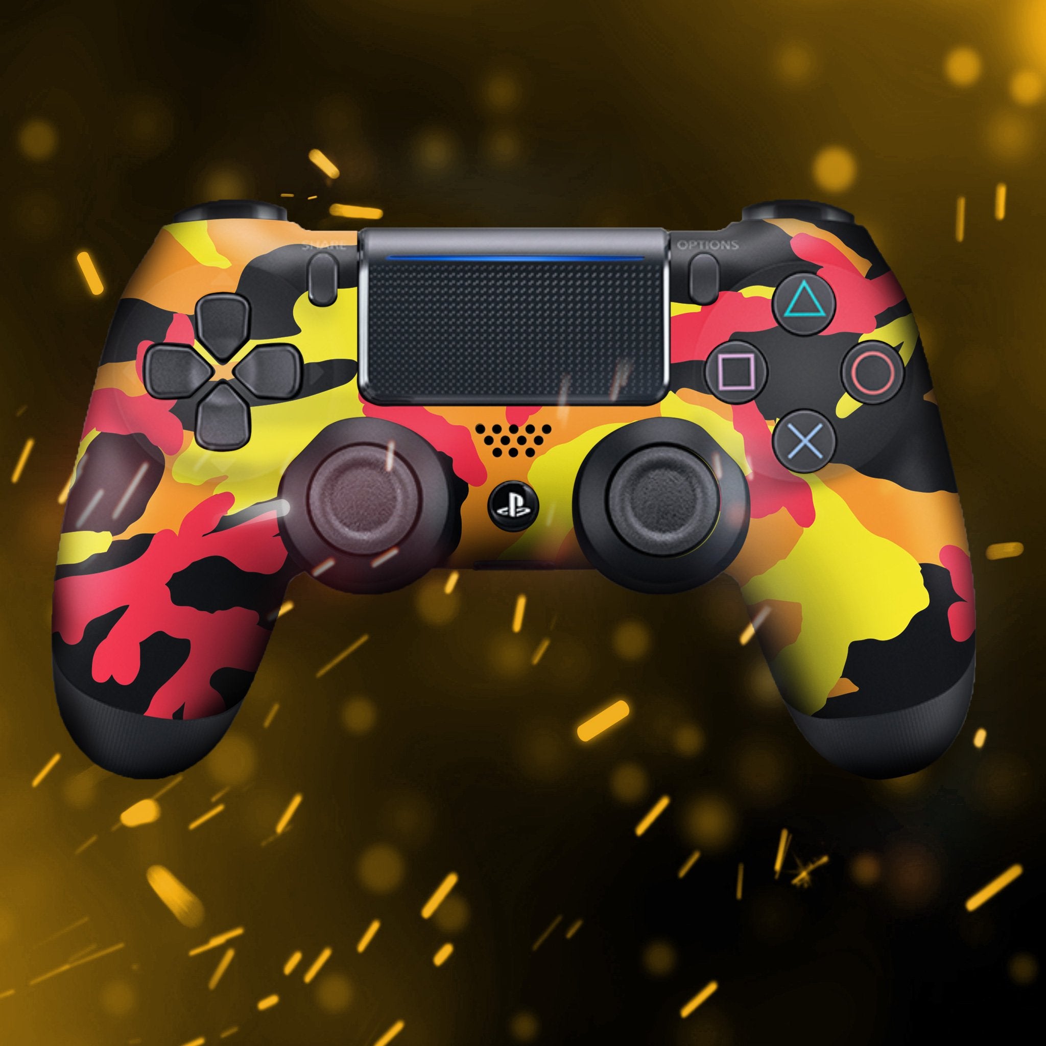 Fall Camo PS4 Custom Controller Exclusive