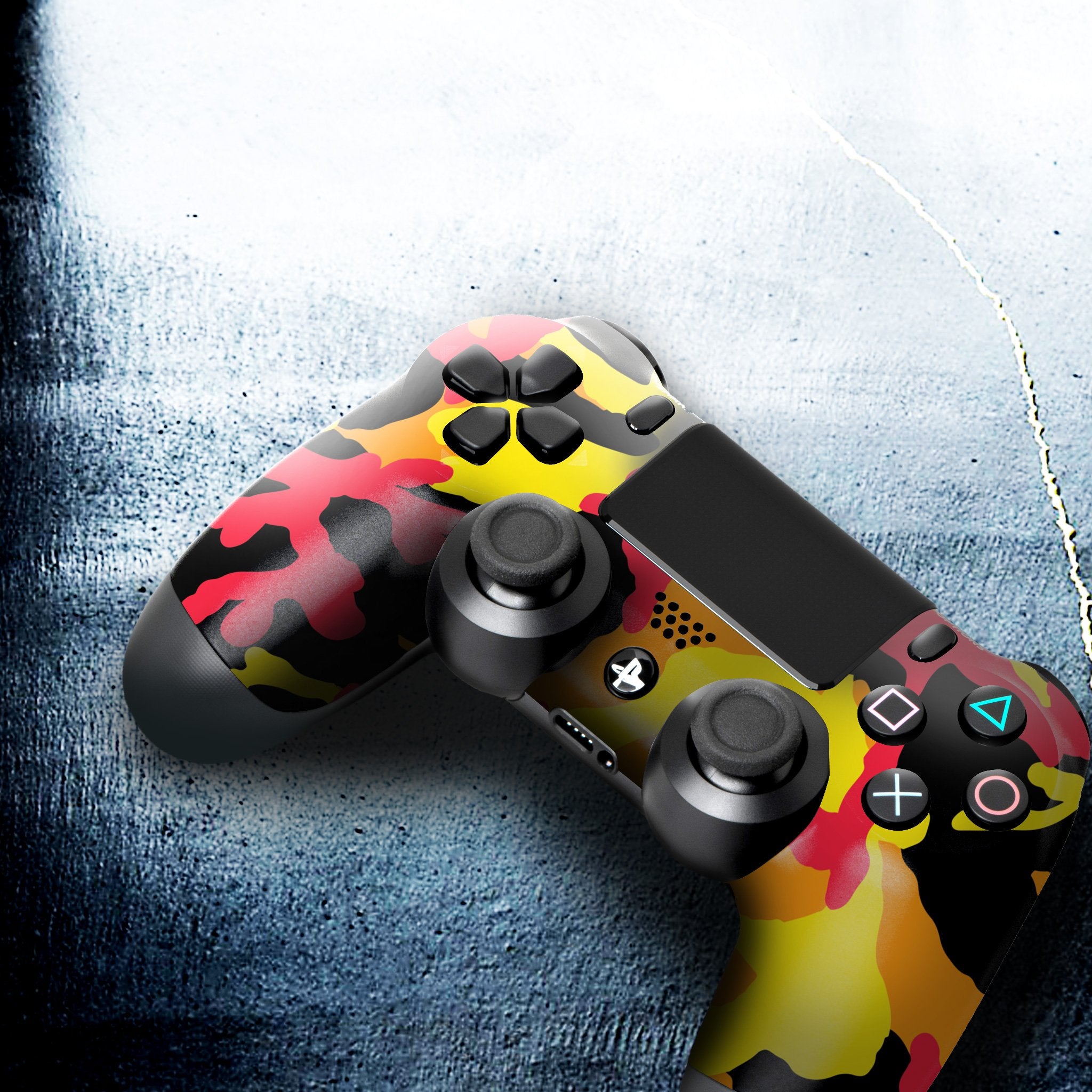 Fall Camo PS4 Custom Controller Exclusive