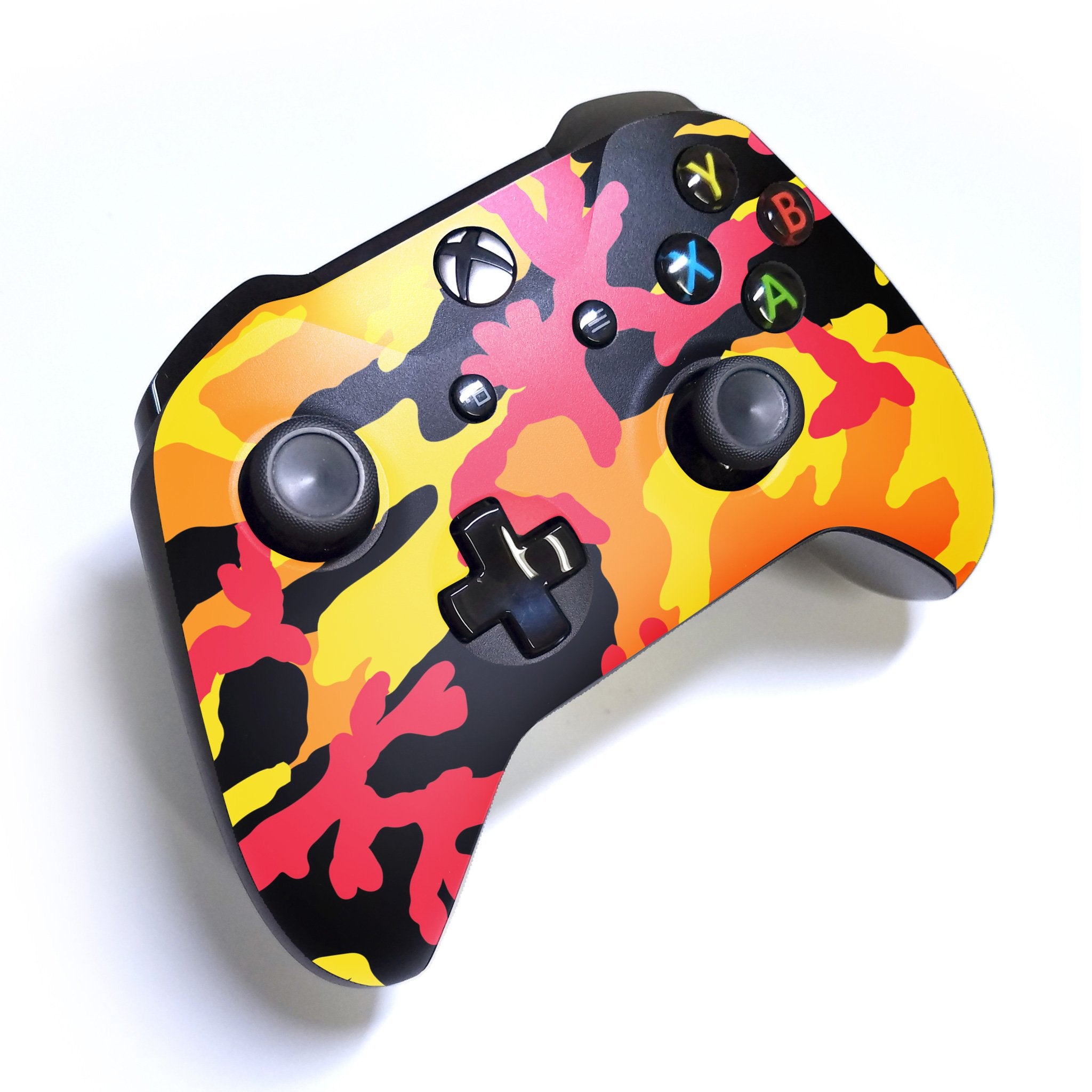 Fall Camo Xbox One S Custom Controller (with 3.5 jack)