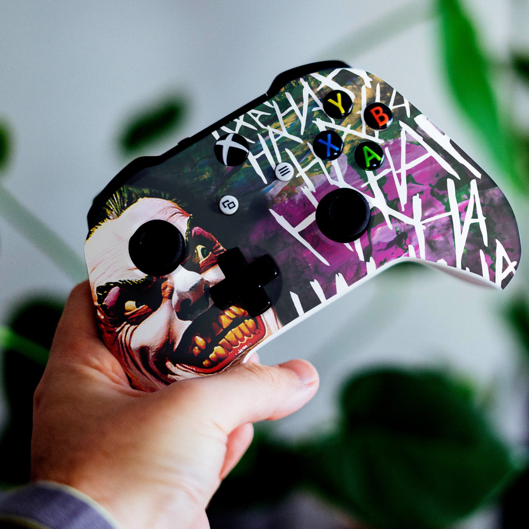 Comics Joker Xbox One Custom Controller