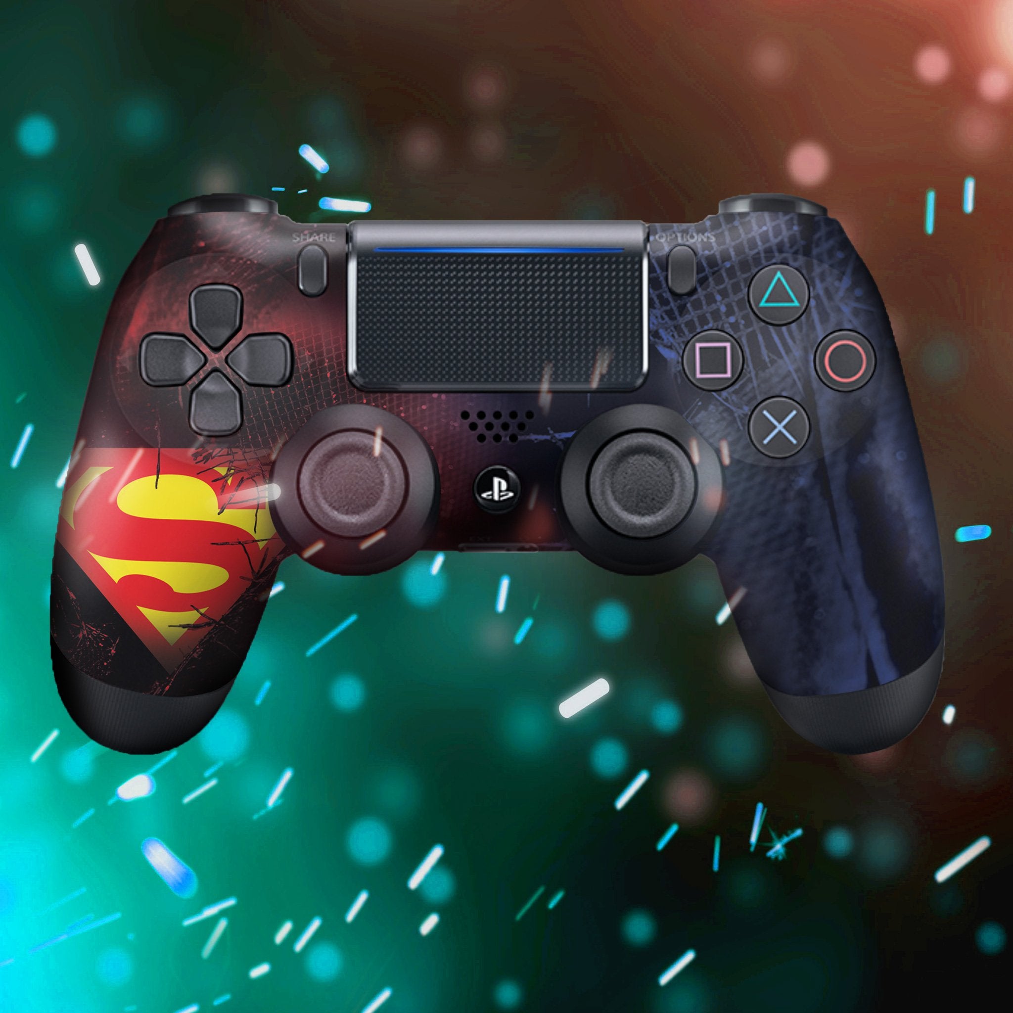 Comics Man of Steel Ps4 Custom Controller Exclusive