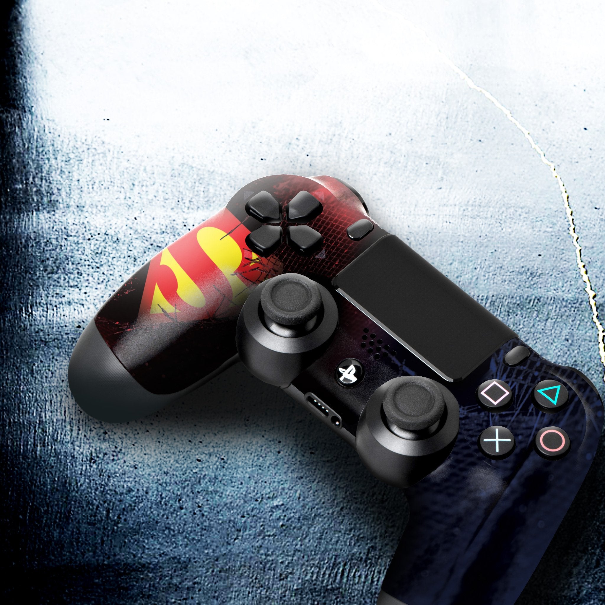 Comics Man of Steel Ps4 Custom Controller Exclusive