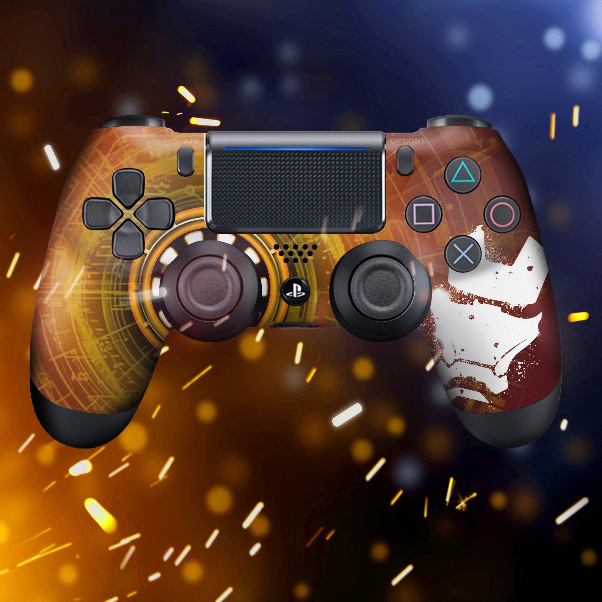 Man of Iron Ps4 Custom Controller Exclusive