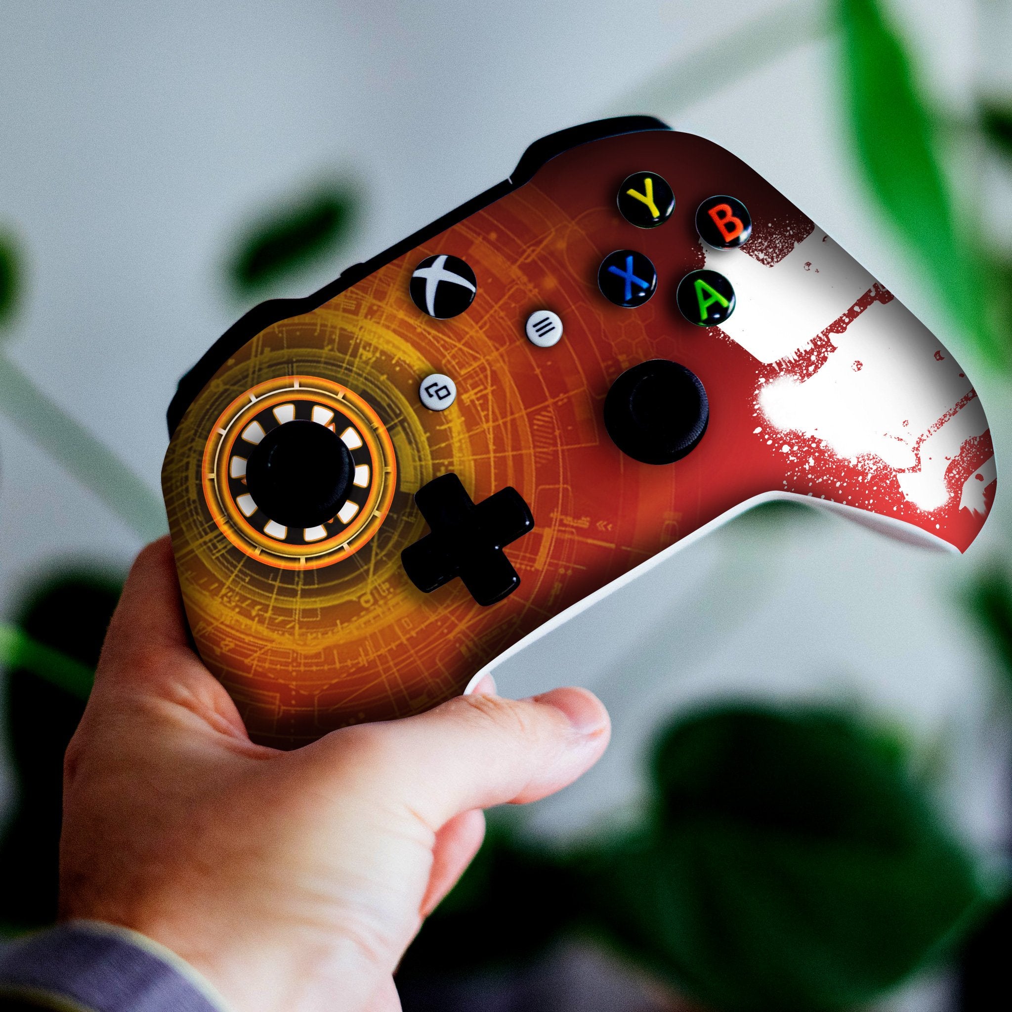 Man of Iron Xbox One S Custom Controller (with 3.5 jack)