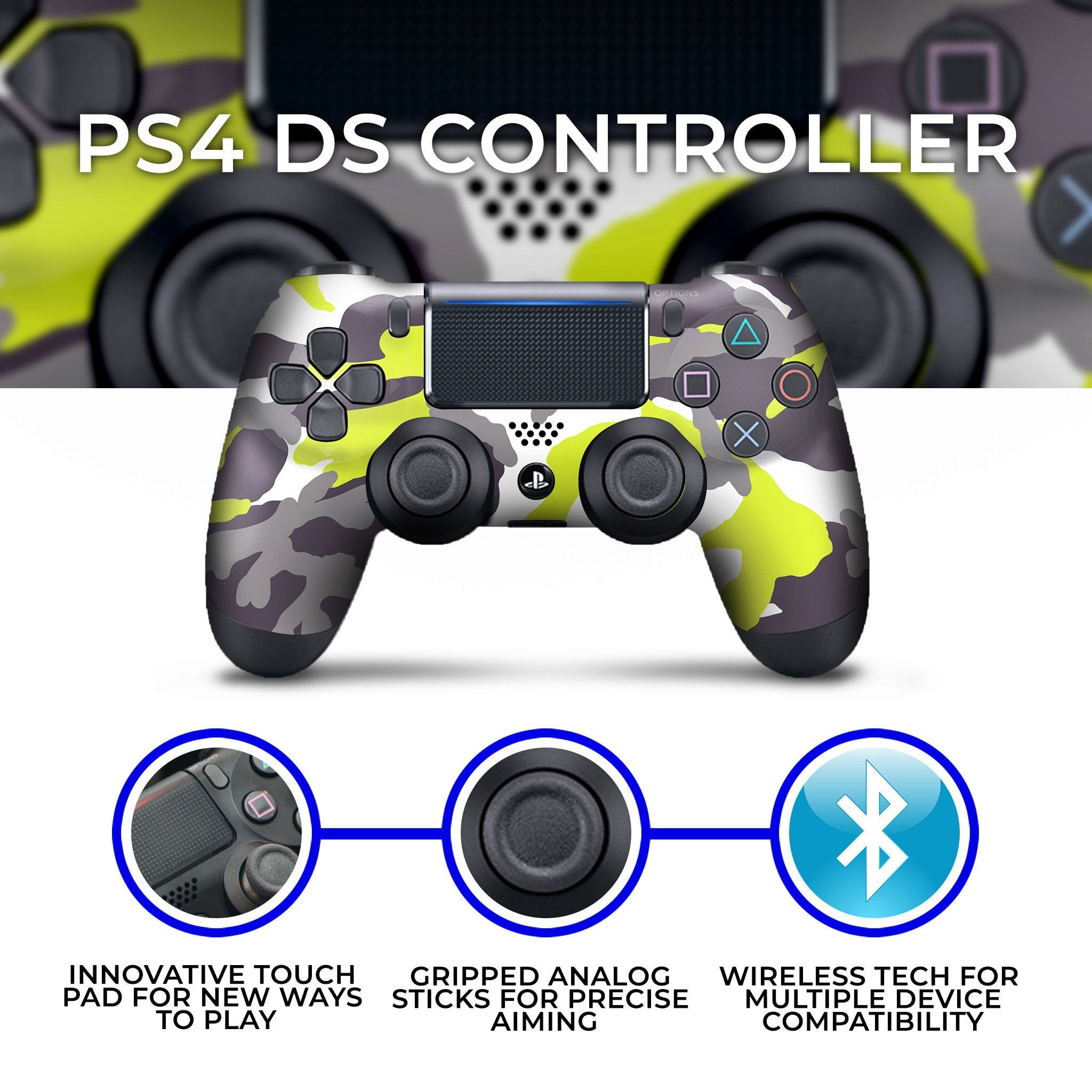 Optic Camo Xbox One S Custom Controller (with 3.5 jack)