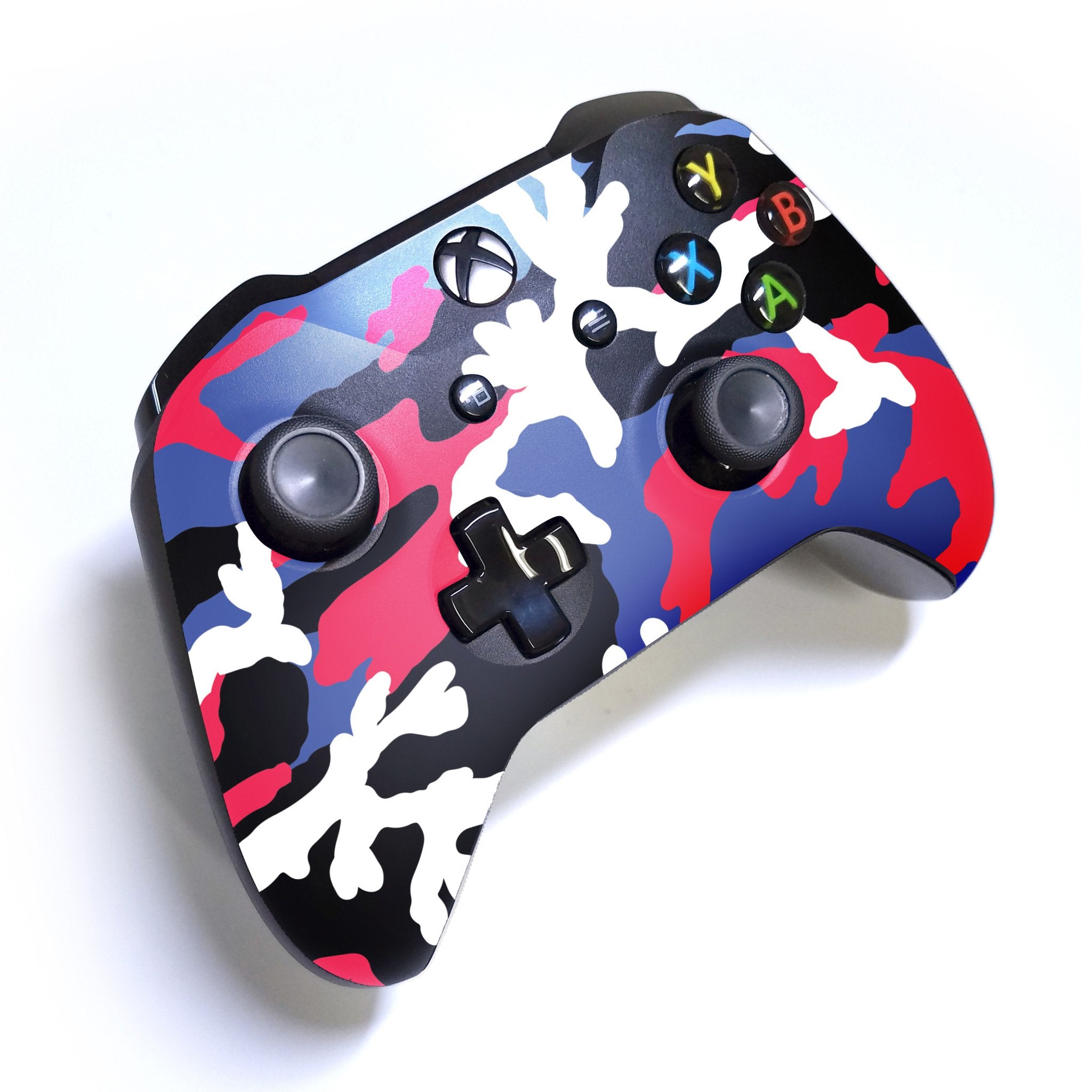 Patriotic Camo Xbox One S Custom Controller (with 3.5 jack)