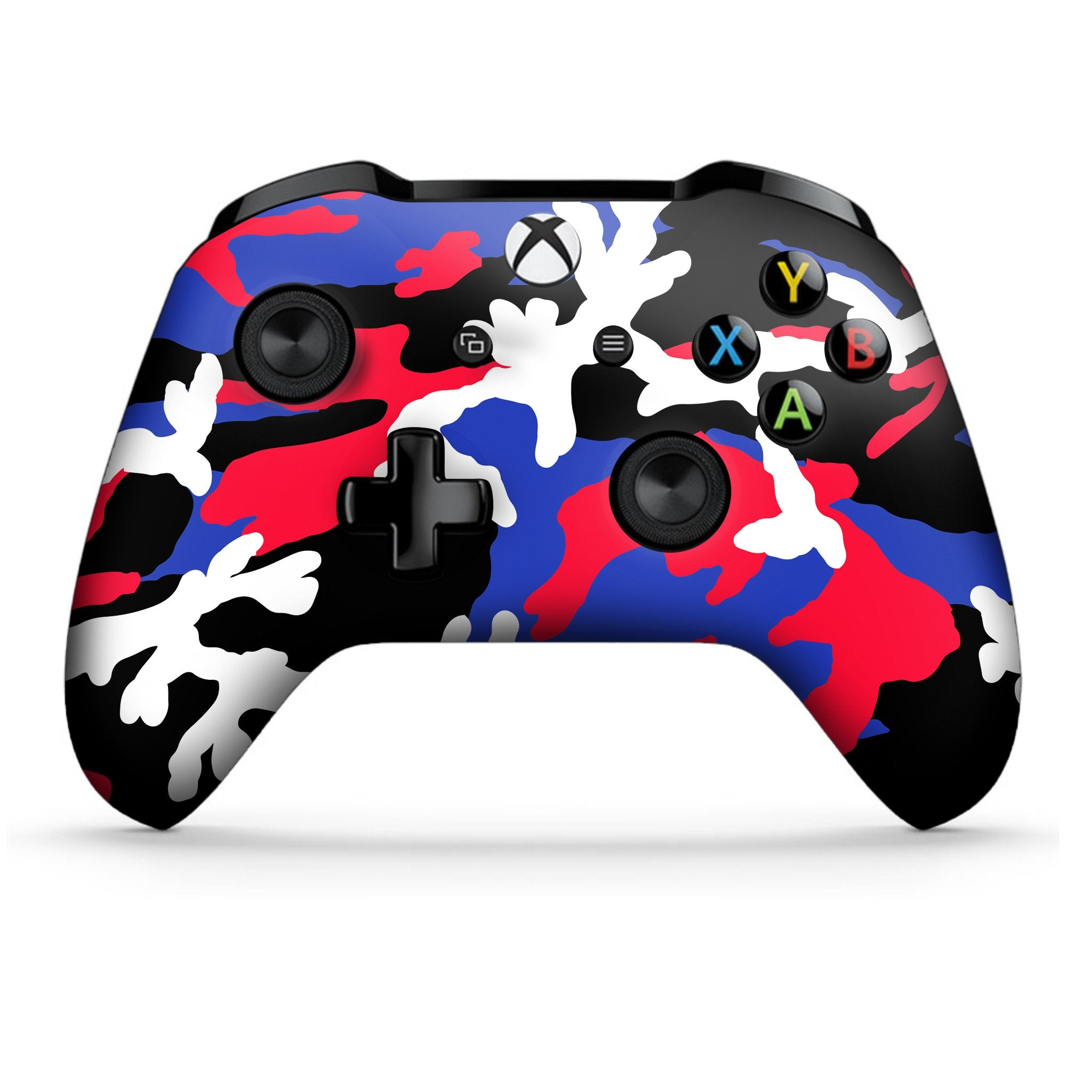 Patriotic Camo Xbox One S Custom Controller (with 3.5 jack)