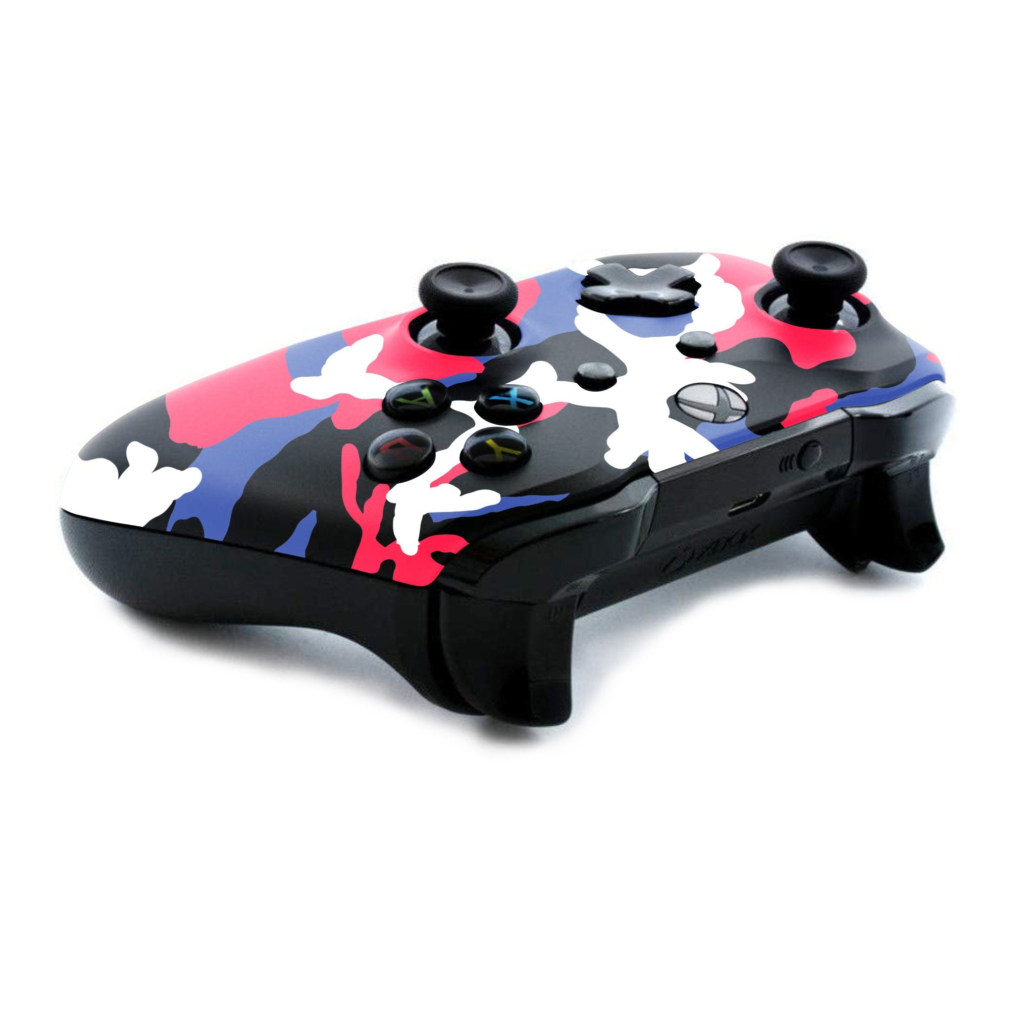 Patriotic Camo Xbox One S Custom Controller (with 3.5 jack)