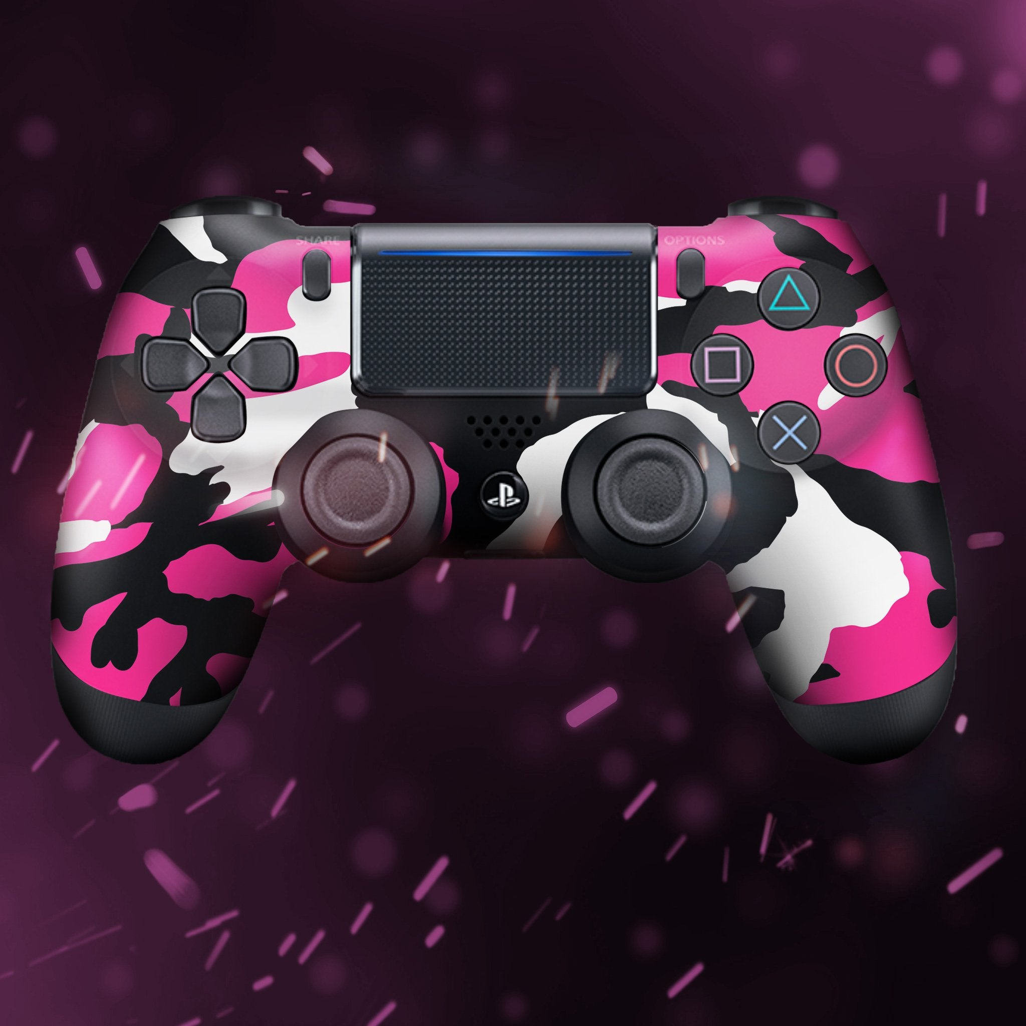 Pink Camo PS4 Custom Controller Exclusive