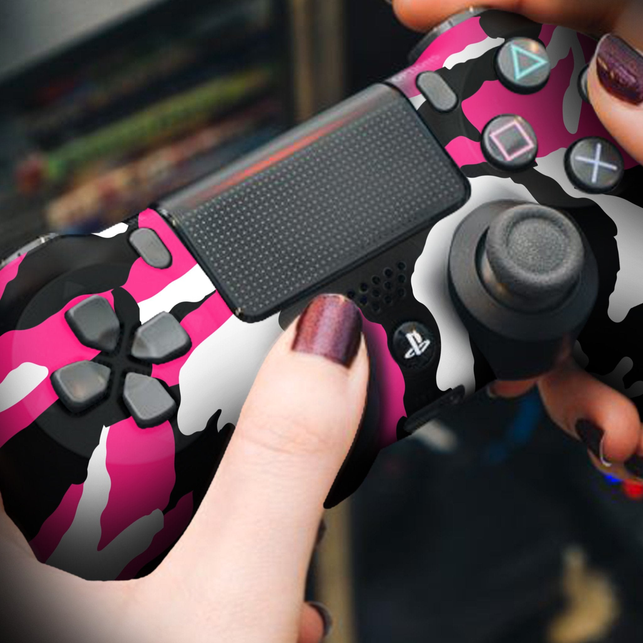 Pink Camo PS4 Custom Controller Exclusive