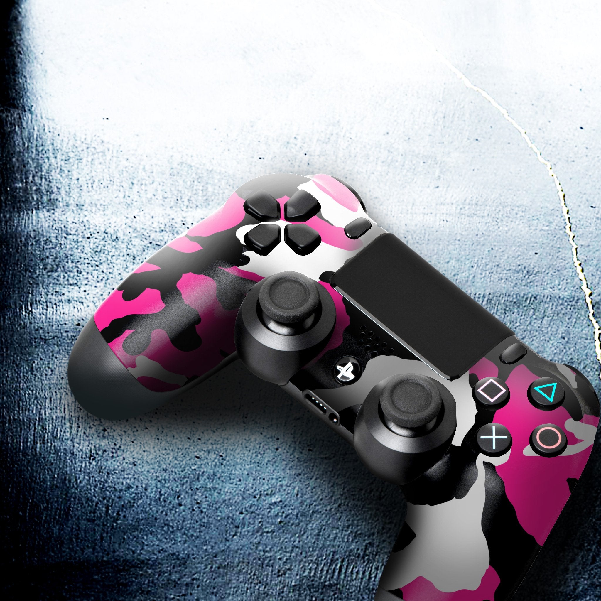 Pink Camo PS4 Custom Controller Exclusive