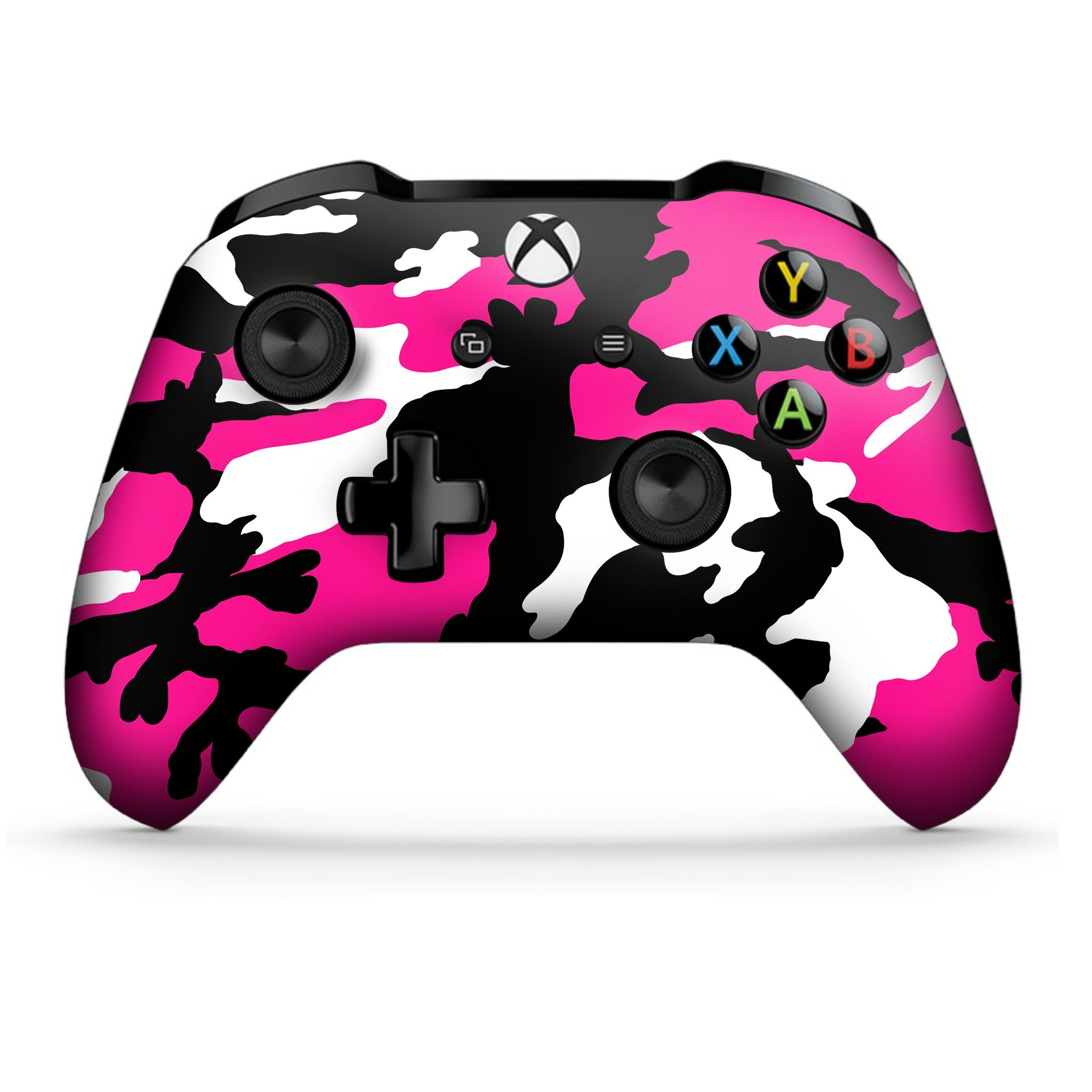 Pink Camo Xbox One S Custom Controller (with 3.5 jack)