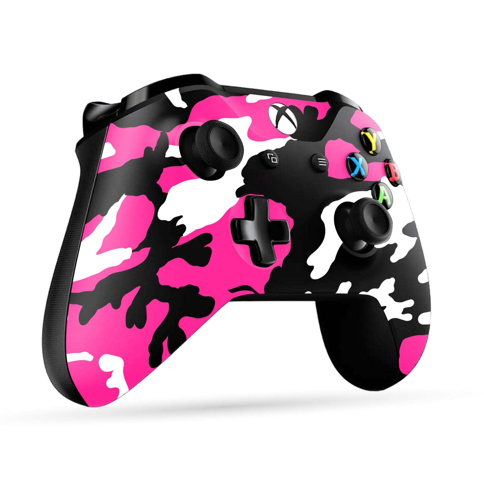 Pink Camo Xbox One S Custom Controller (with 3.5 jack)