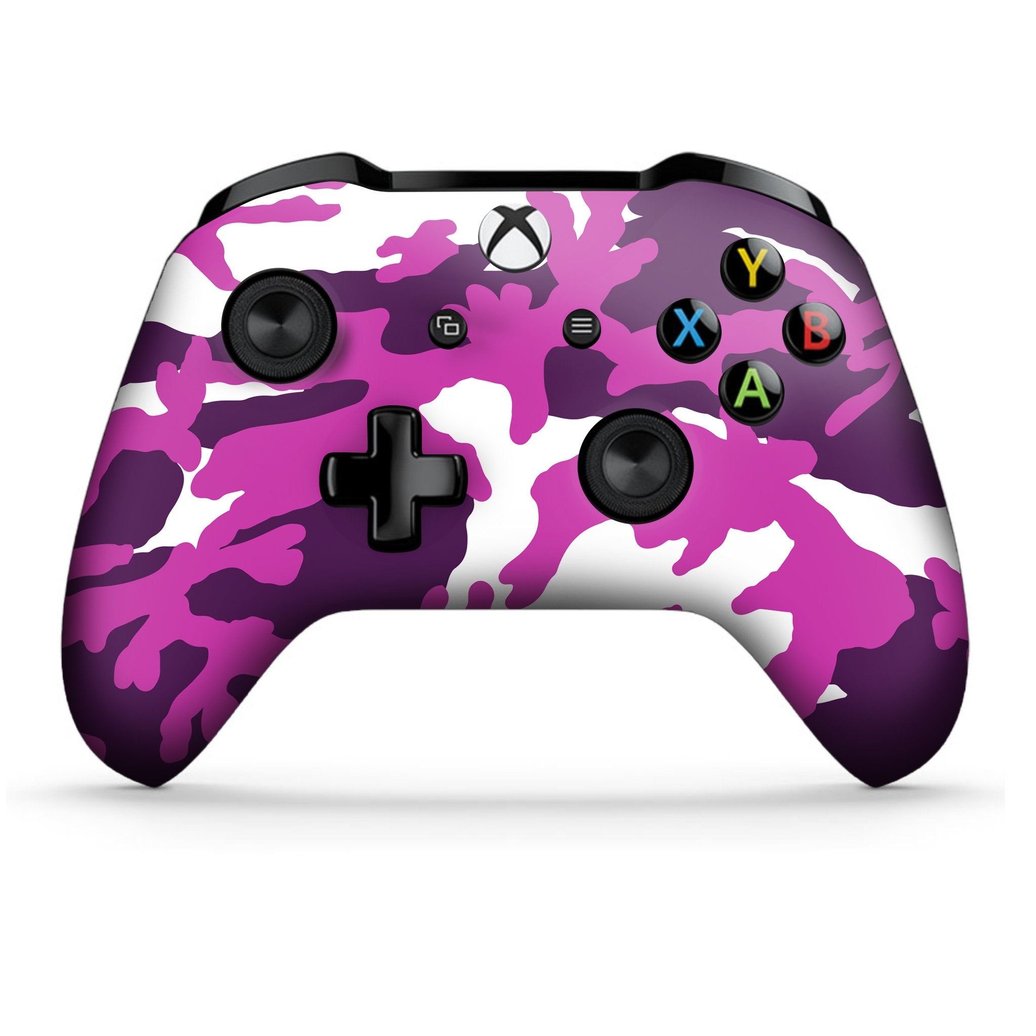 Purple Camo Xbox One S Custom Controller (with 3.5 jack)