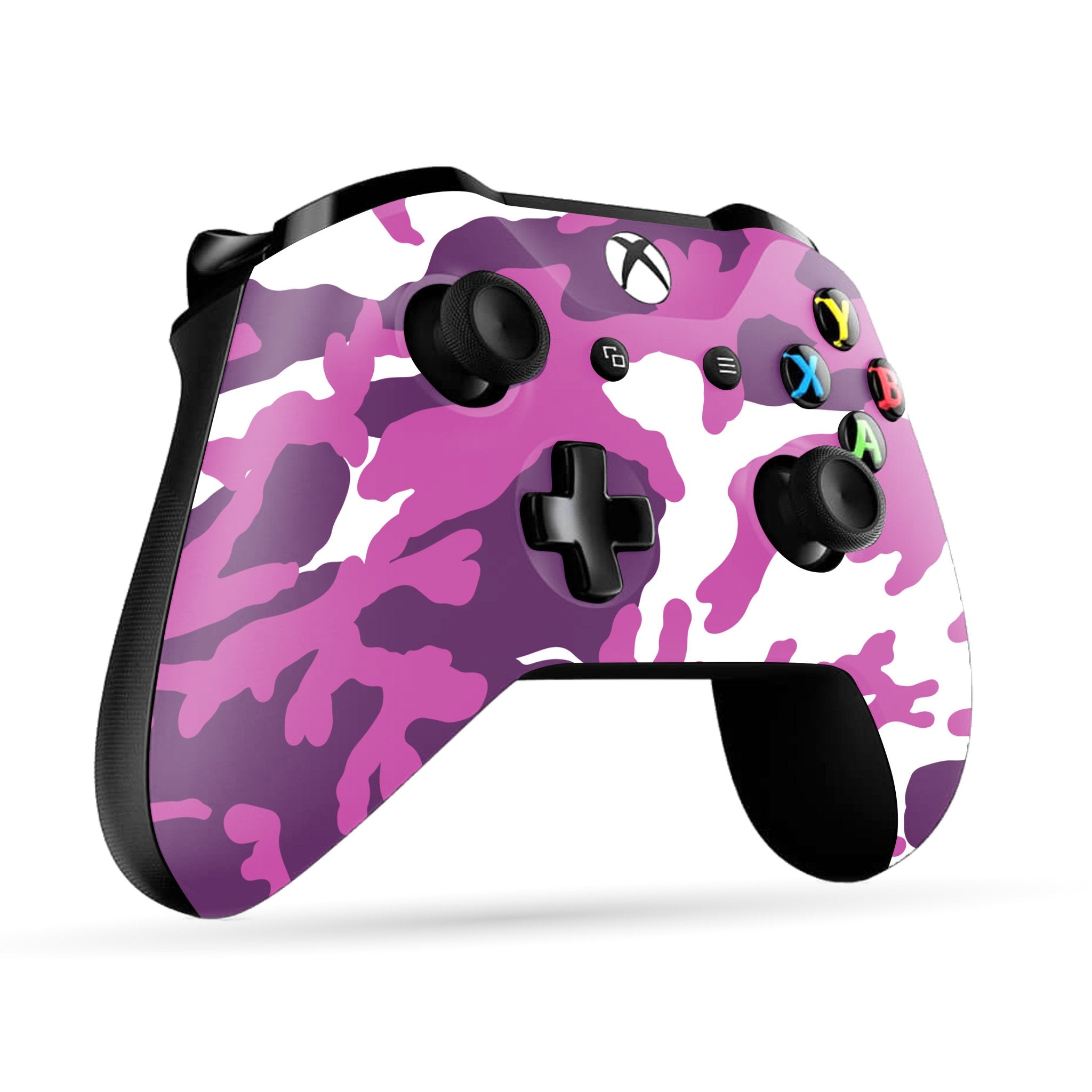 Purple Camo Xbox One S Custom Controller (with 3.5 jack)