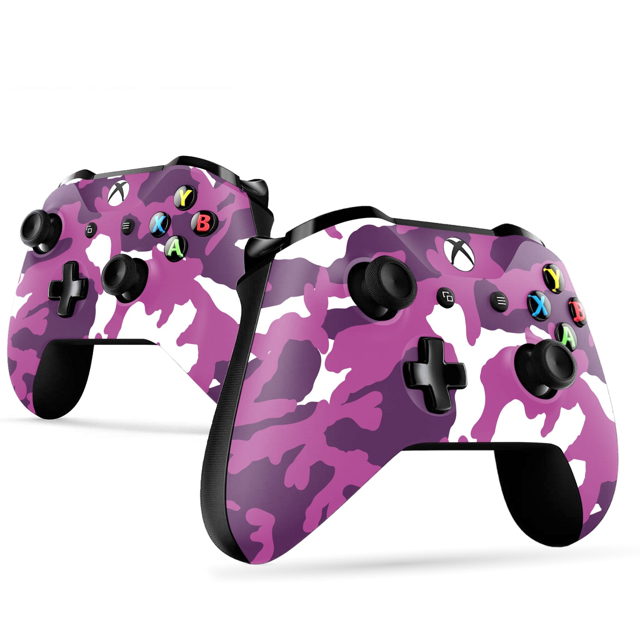 Purple Camo Xbox One S Custom Controller (with 3.5 jack)