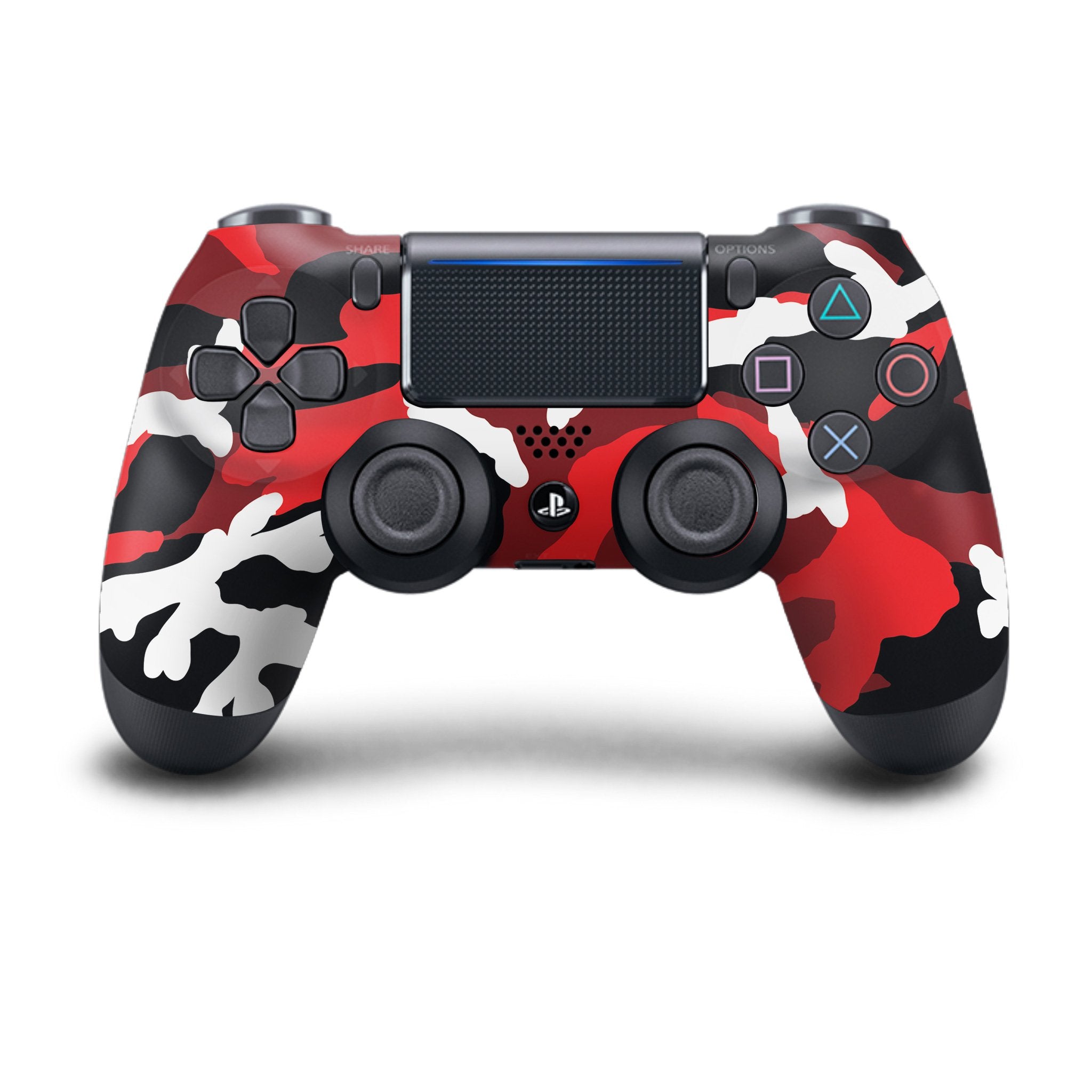 Red Camo PS4 Custom Controller Exclusive
