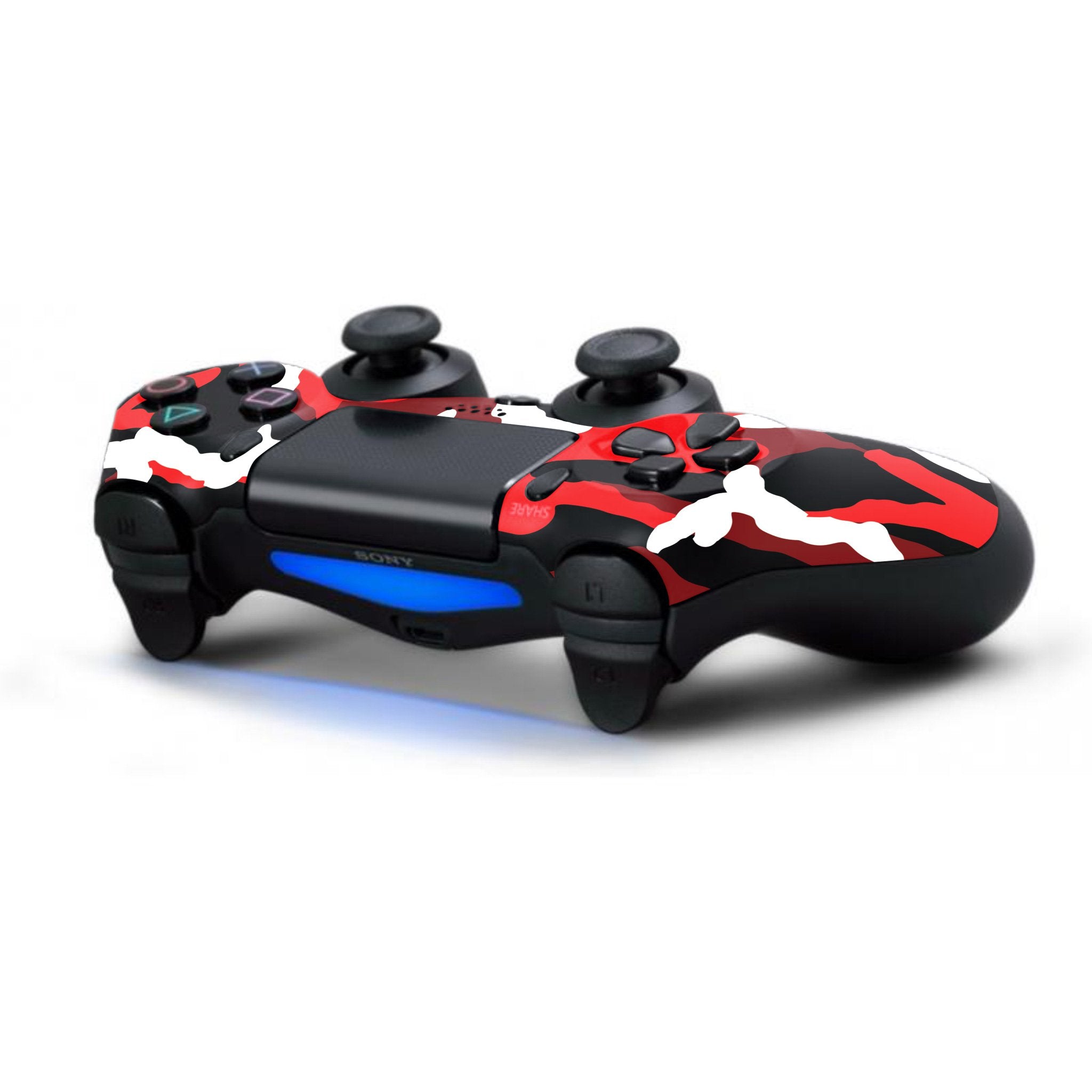 Red Camo PS4 Custom Controller Exclusive