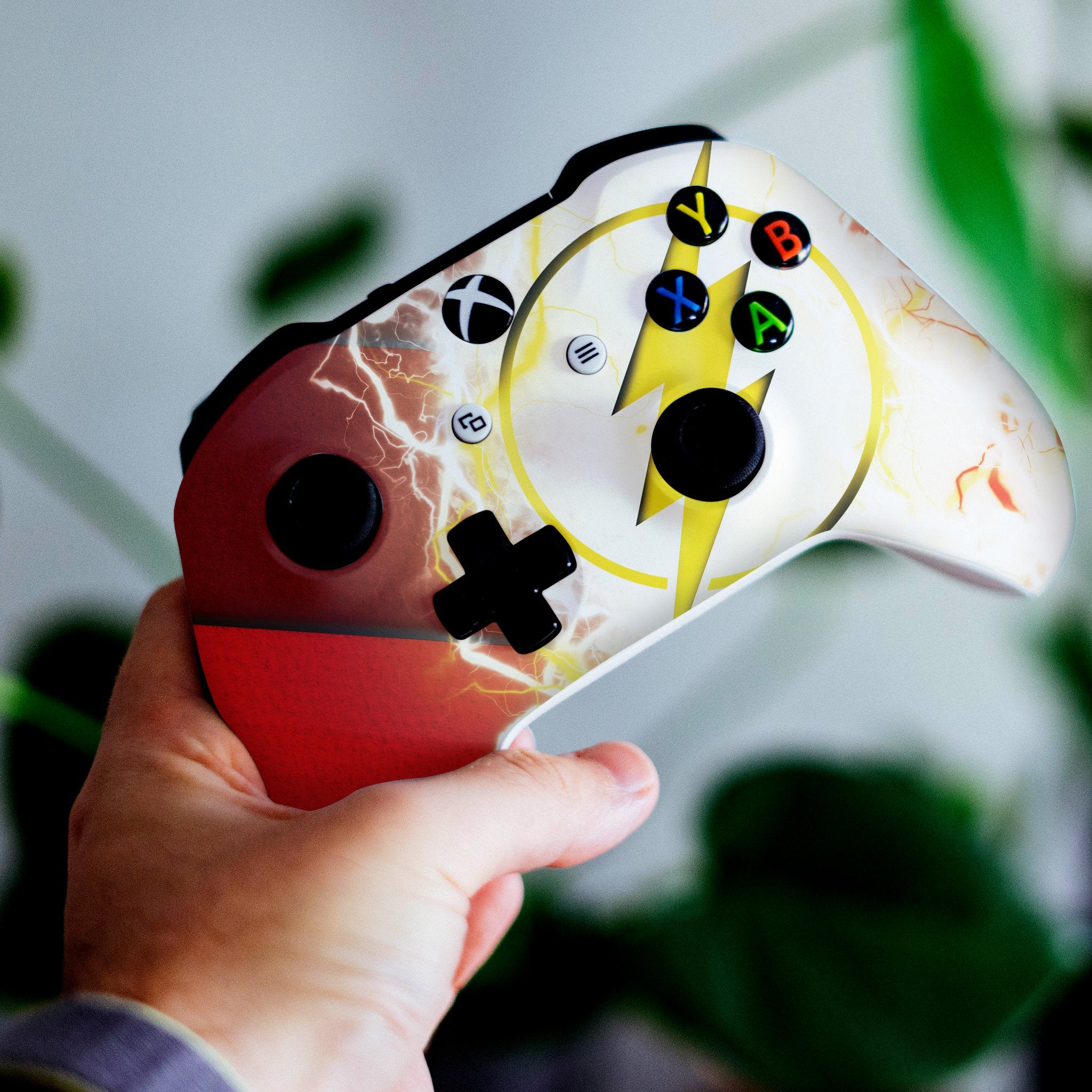 Scarlet Speedster Xbox One S Custom Controller (with 3.5 jack)