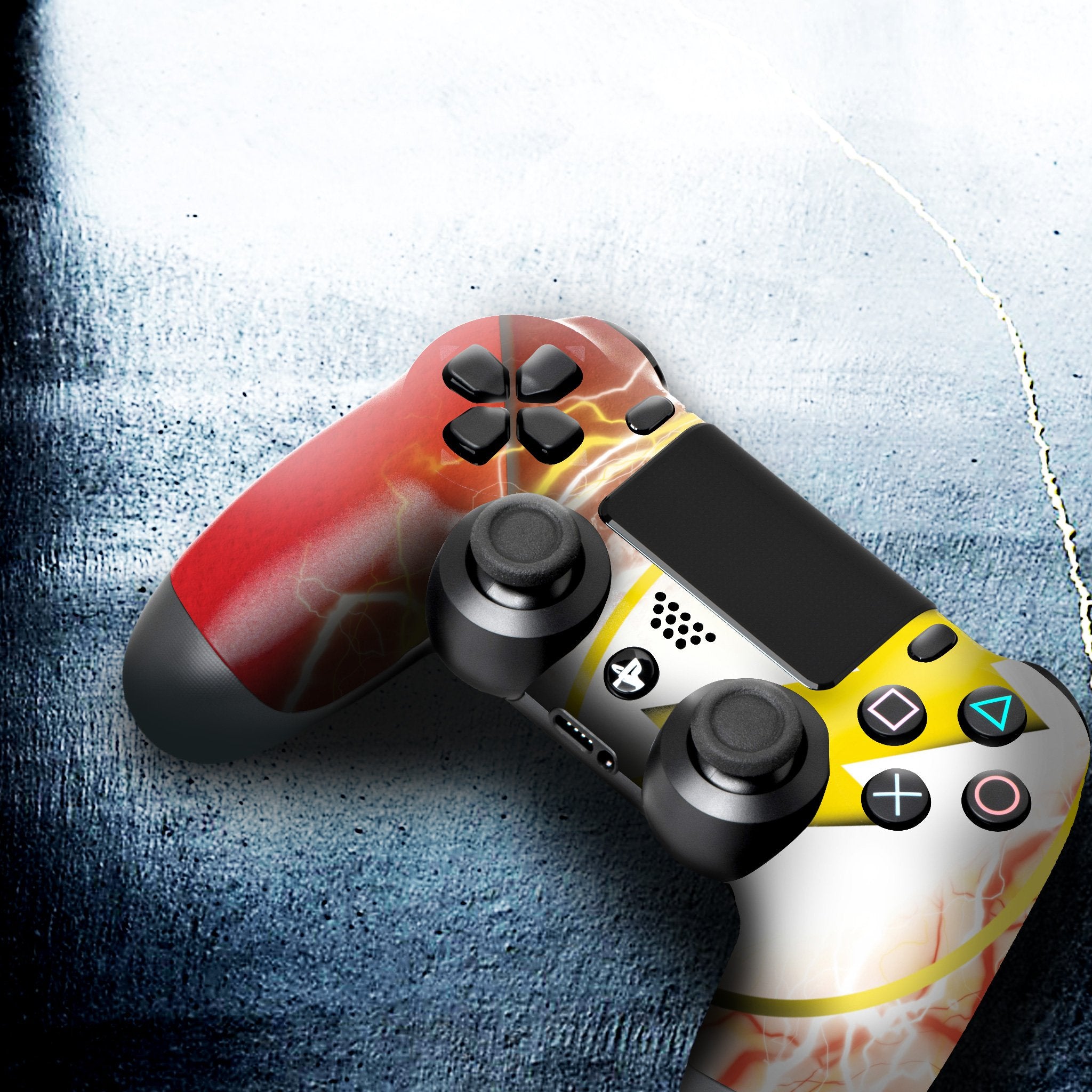 Scarlet Speedster PS4 Custom Controller Exclusive