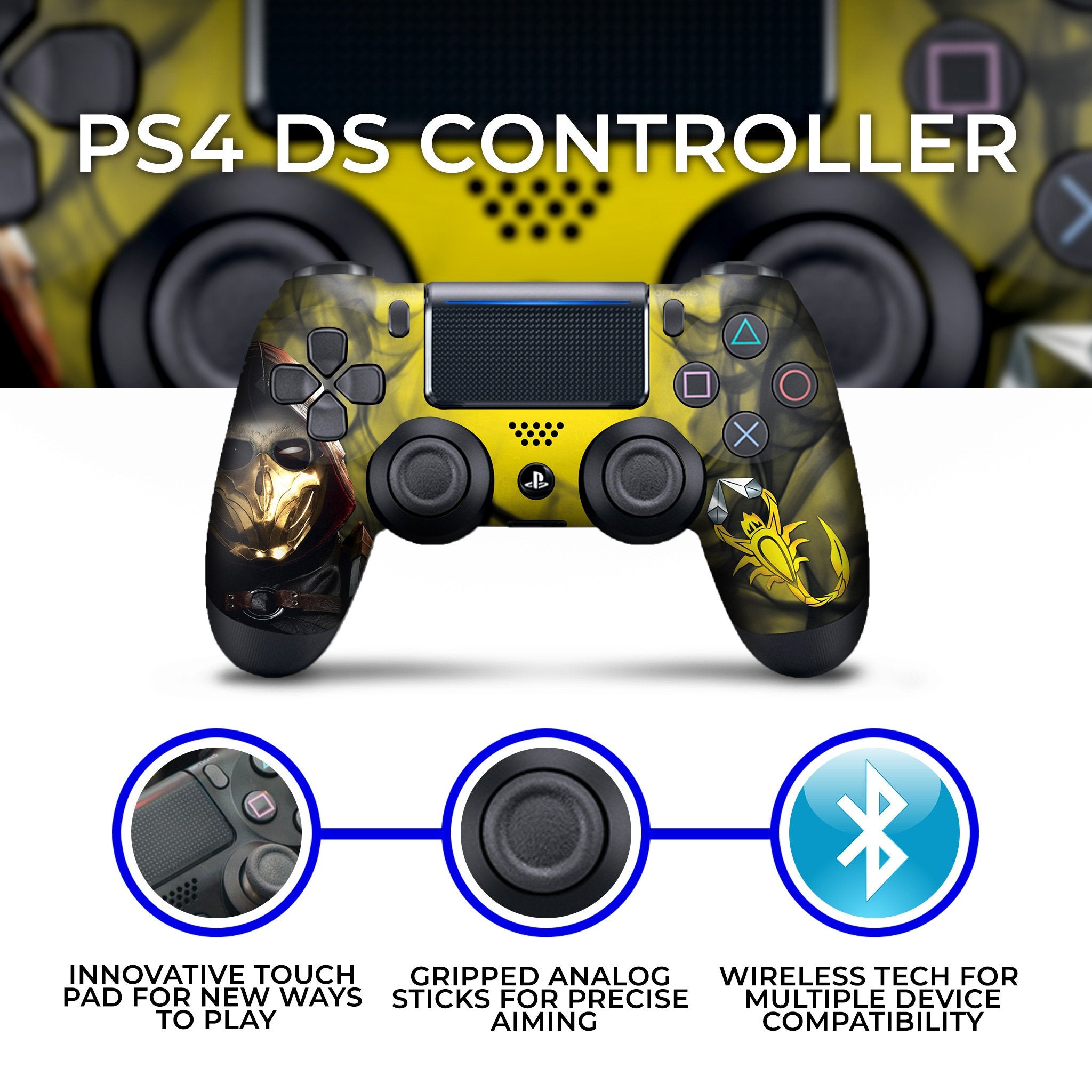 Scorpion PS4 Custom Controller Exclusive