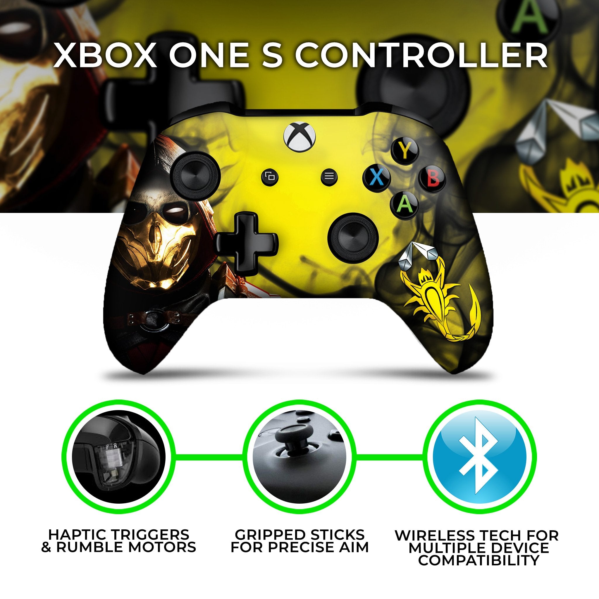 Scorpion Xbox One S Custom Controller (with 3.5 jack)