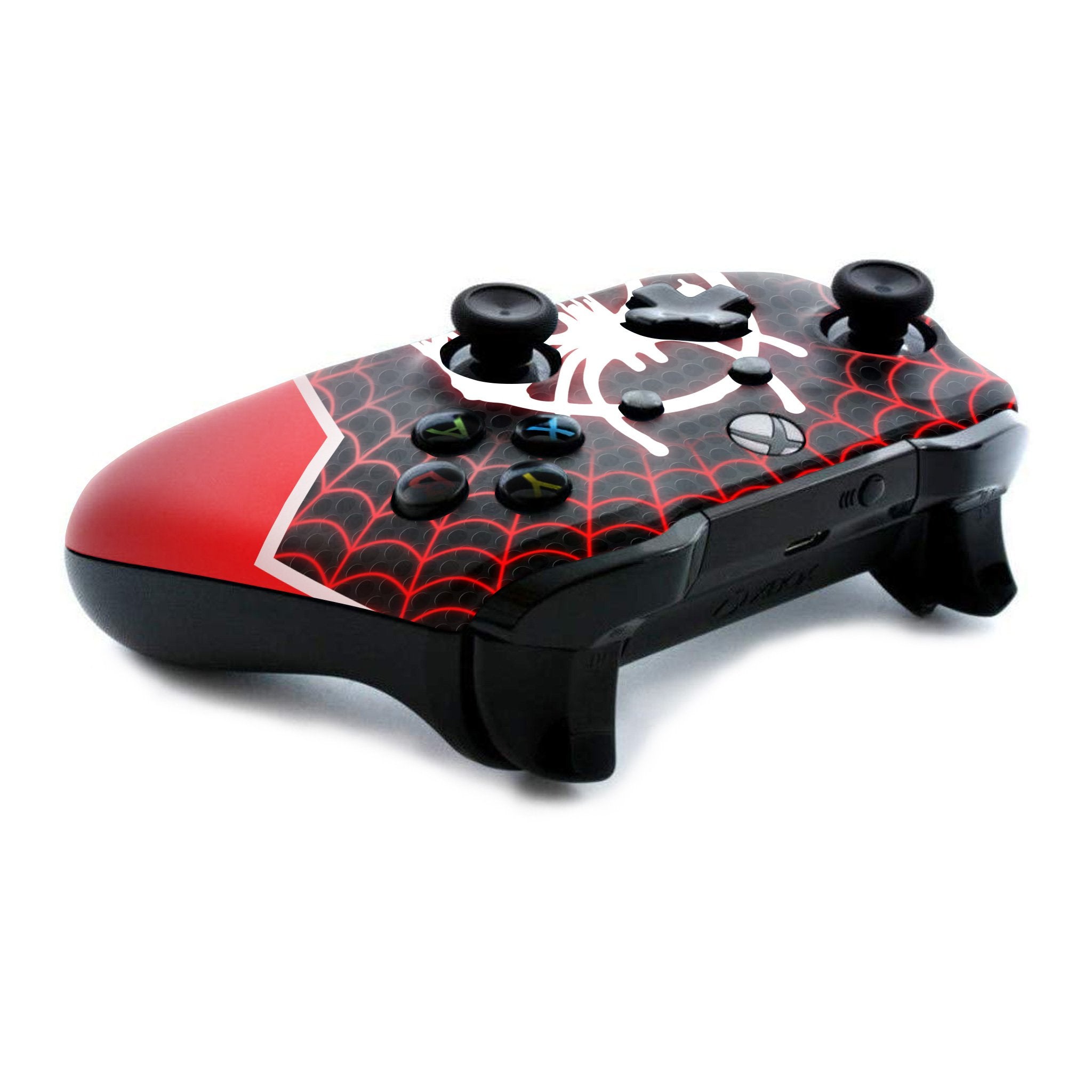 Spidey Morales Xbox One S Custom Controller (with 3.5 jack)