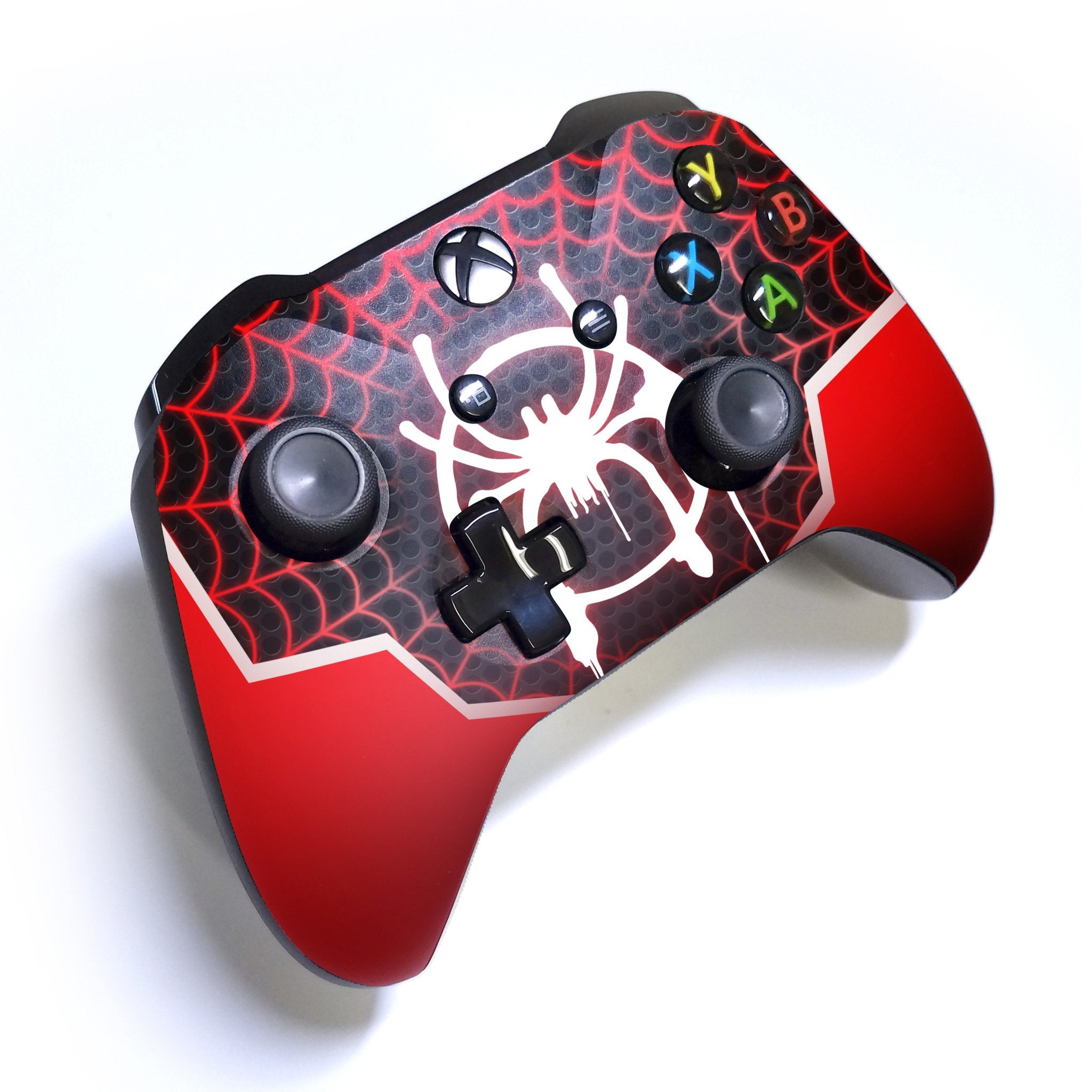 Spidey Morales Xbox One S Custom Controller (with 3.5 jack)