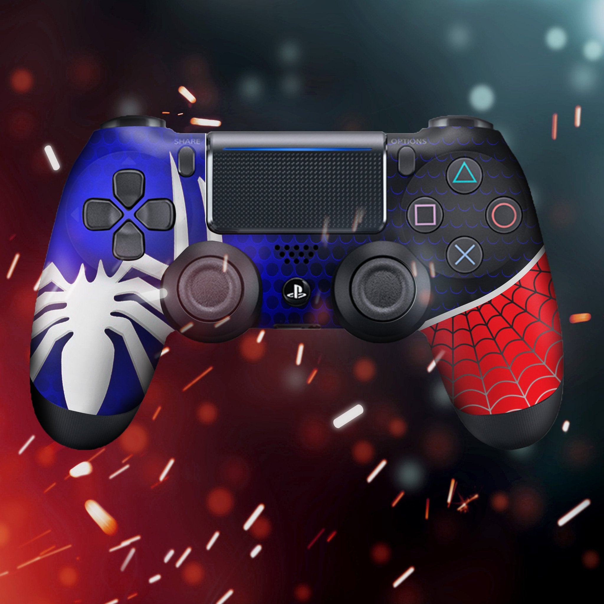 Spidey Parker Ps4 Custom Controller Exclusive