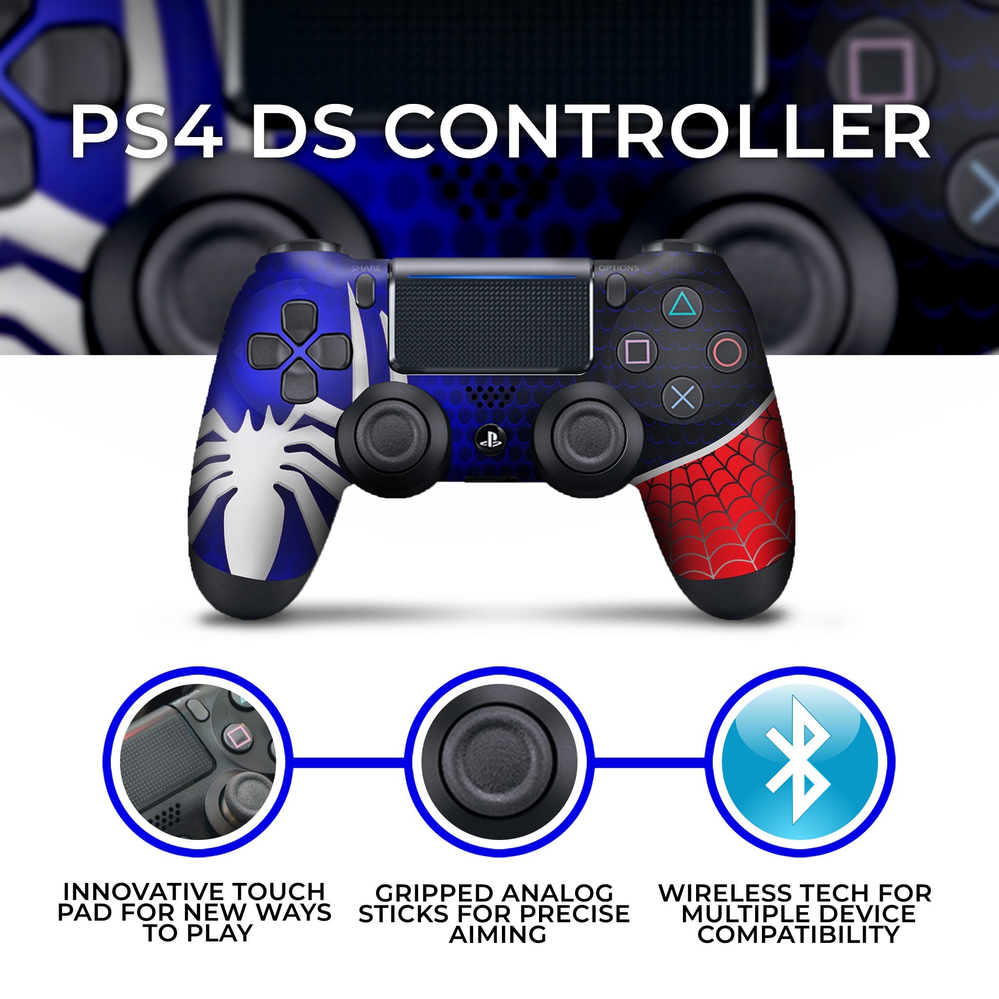 Spidey Parker Ps4 Custom Controller Exclusive