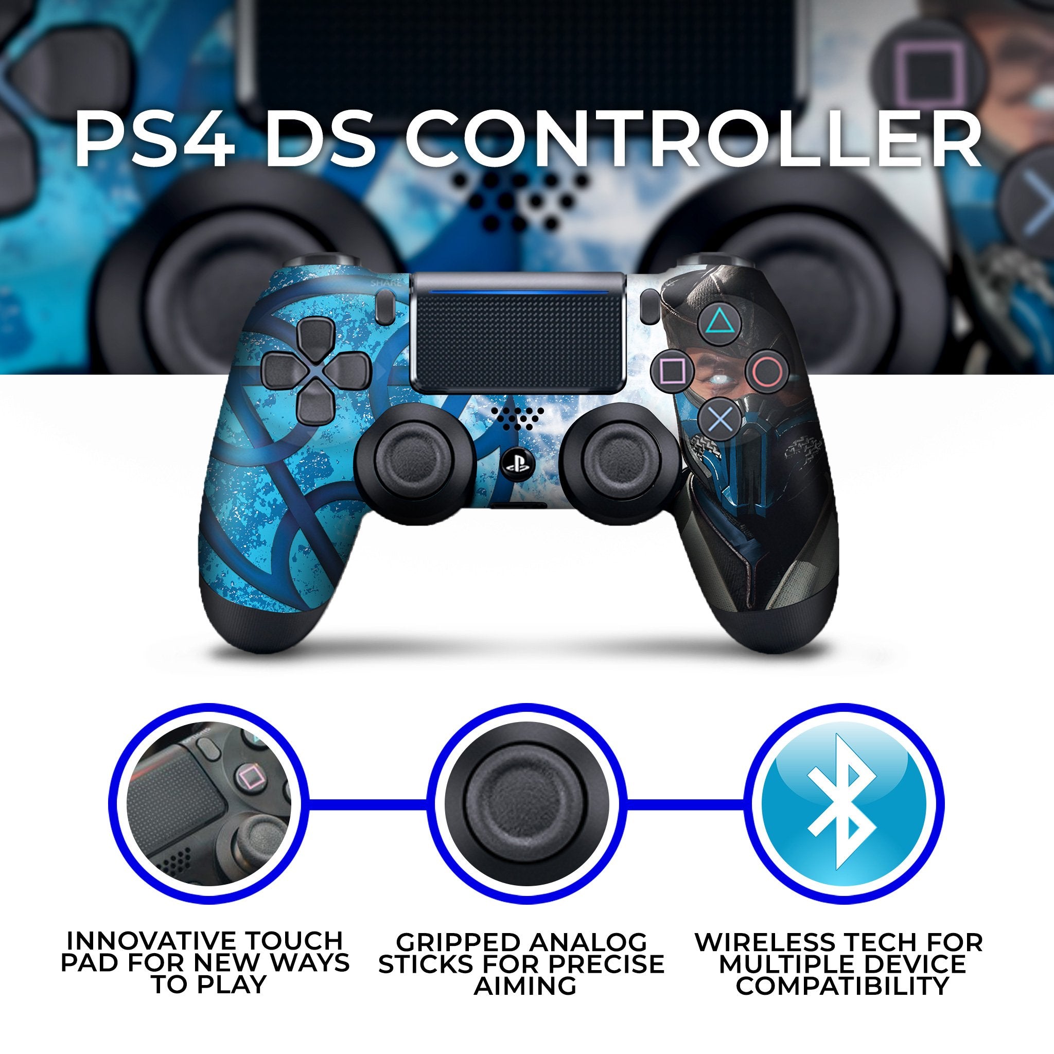 Sub-Zero PS4 Custom Controller Exclusive