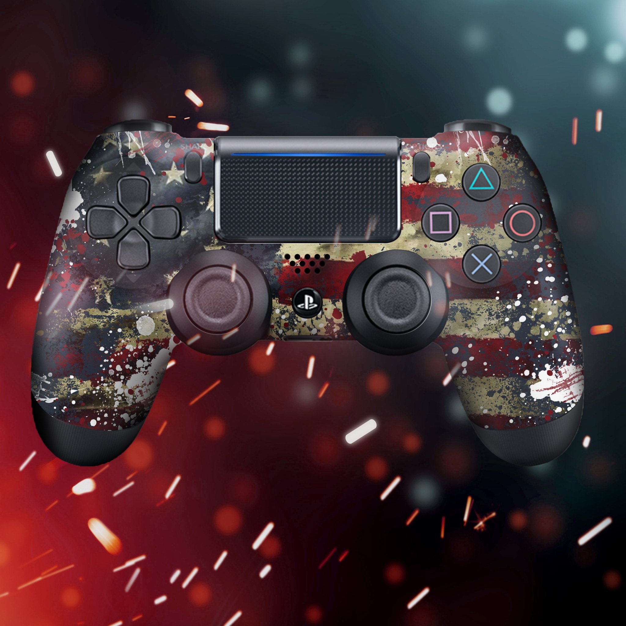 Tattered Flag Ps4 Custom Controller Exclusive