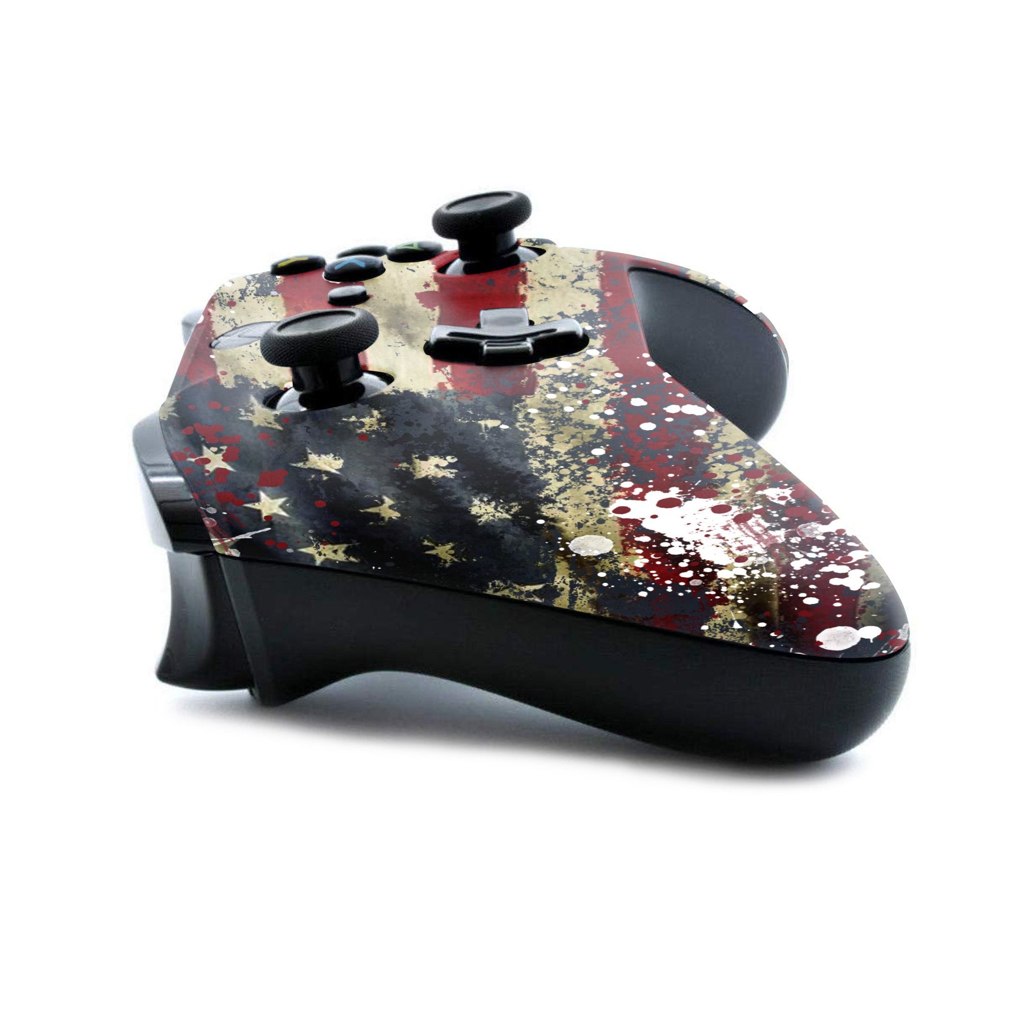 American Tattered Flag Xbox One S Custom Controller (with 3.5 jack)