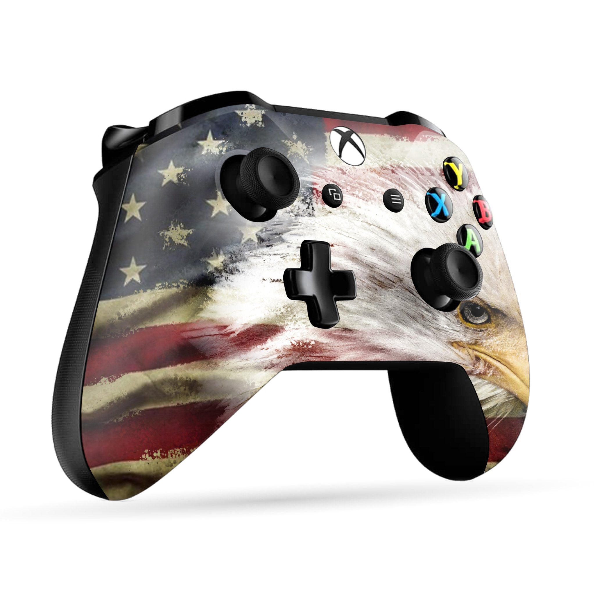 American Eagle Flag Xbox One S Custom Controller (with 3.5 Jack)