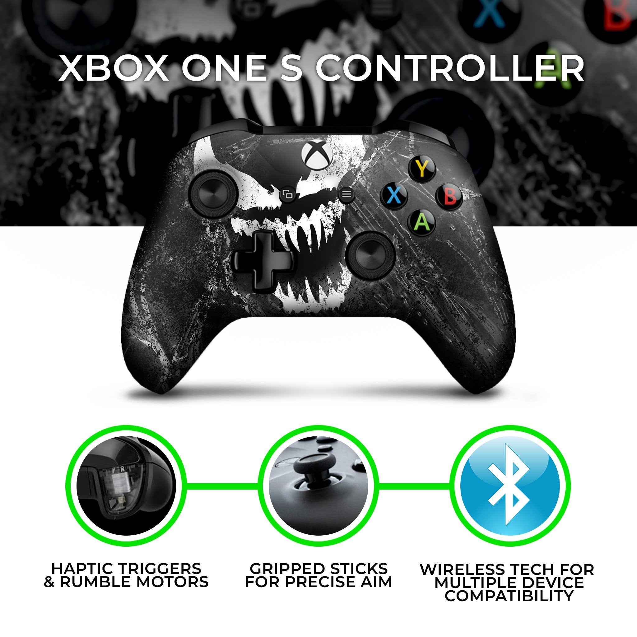 Venom Xbox One S Custom Controller (with 3.5 jack)