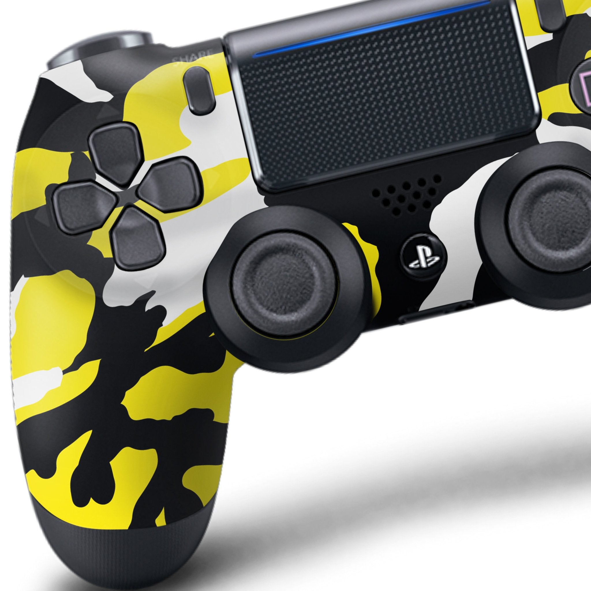 Yellow Camo PS4 Custom Controller Exclusive