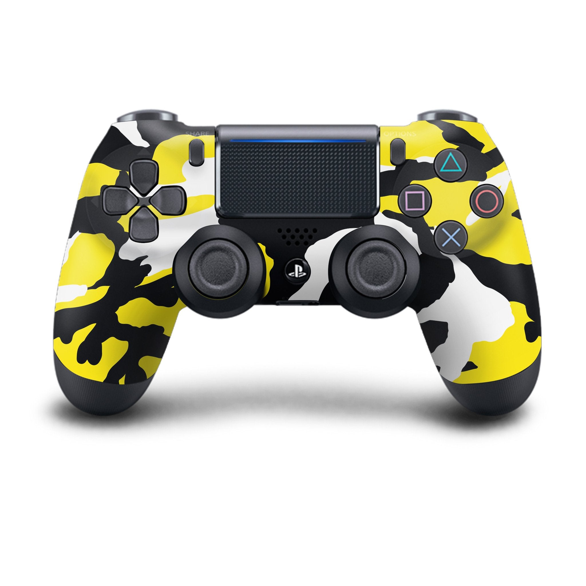 Yellow Camo PS4 Custom Controller Exclusive
