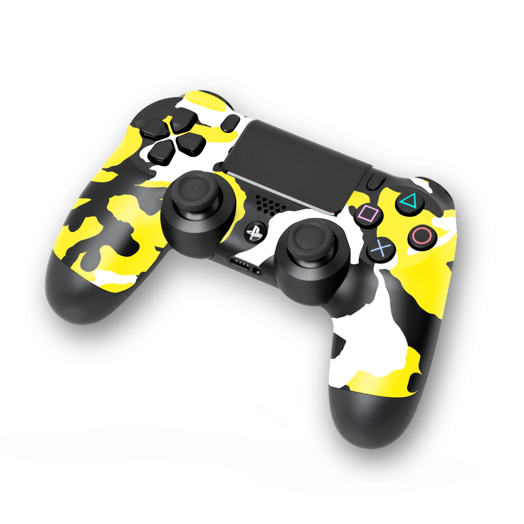 Yellow Camo PS4 Custom Controller Exclusive